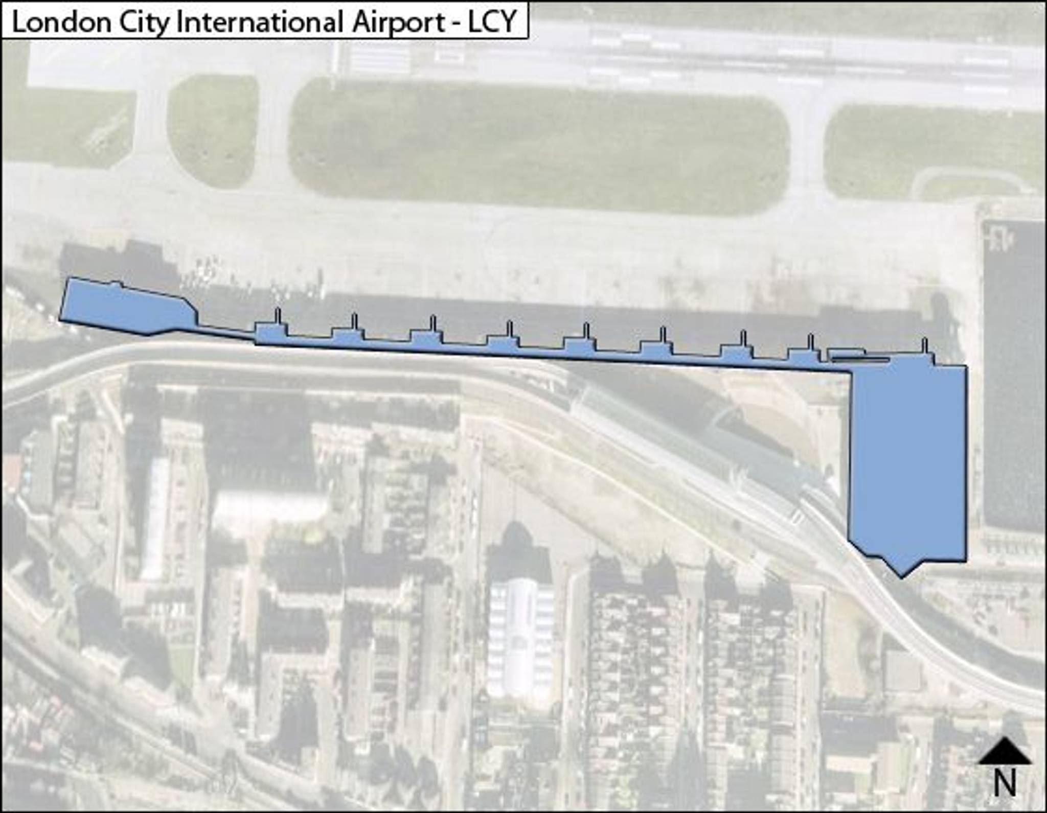 Map Of City Airport London