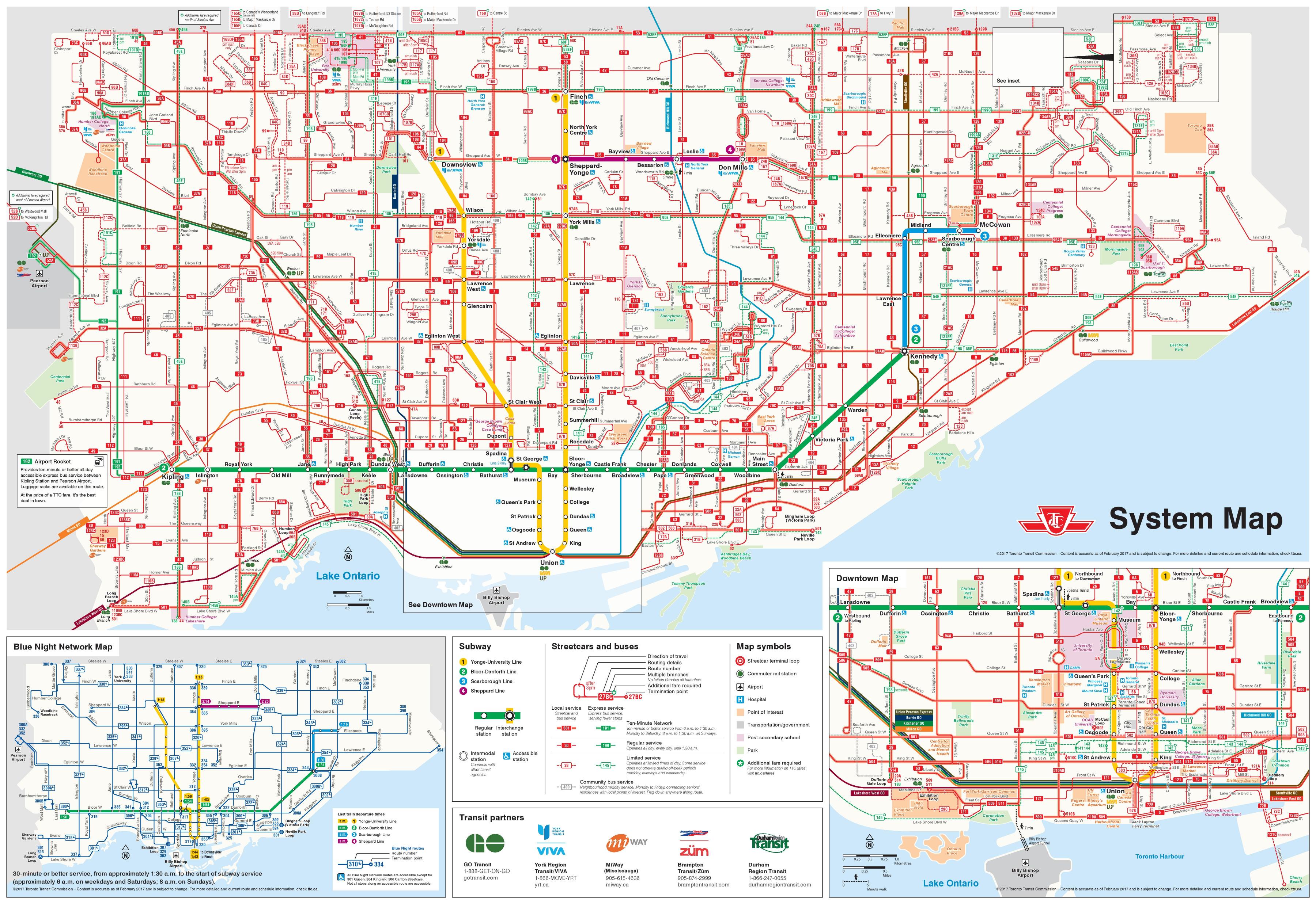 Map Of City Bus Routes