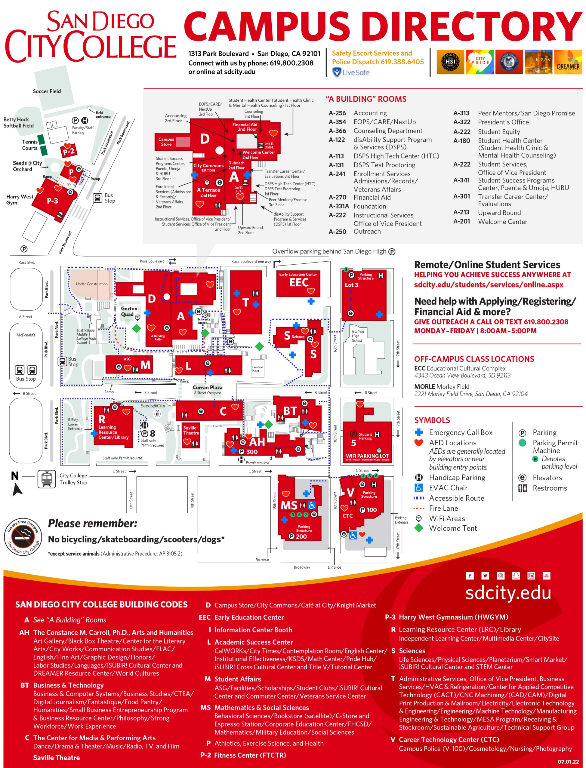 Map Of City University