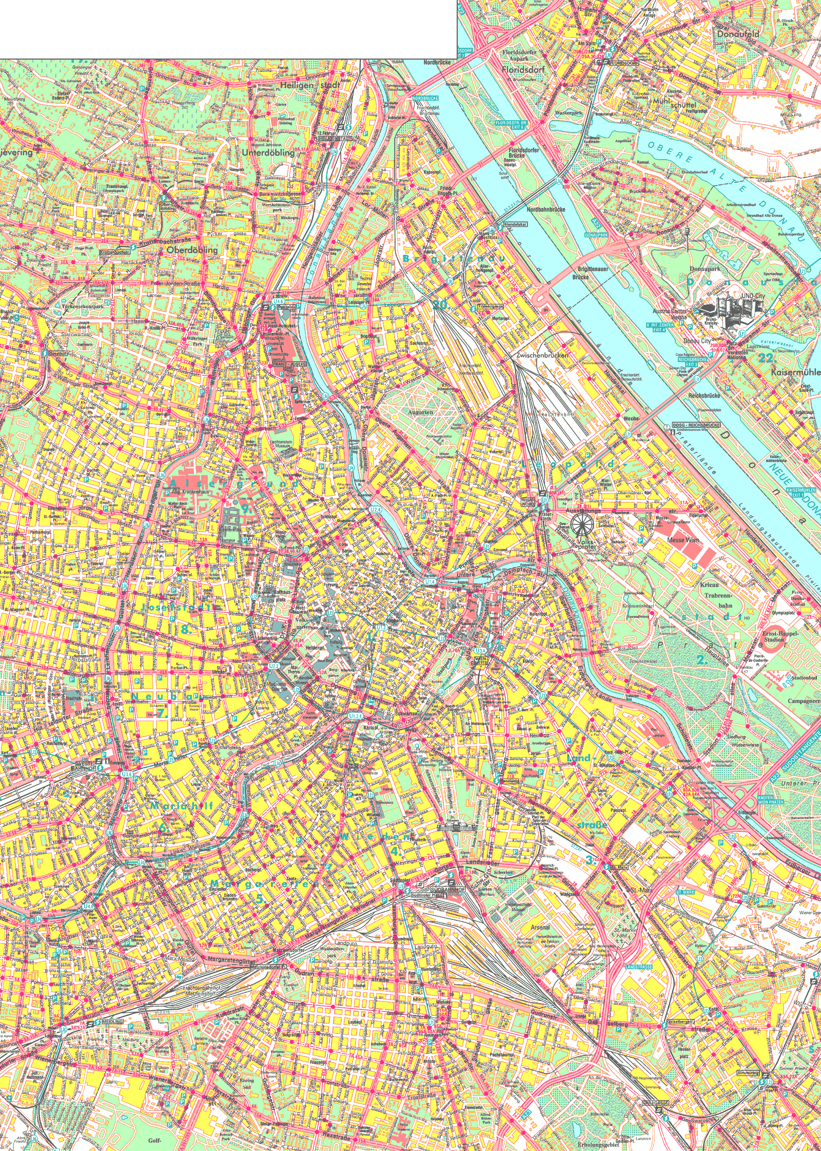 Map Of Downtown Vienna