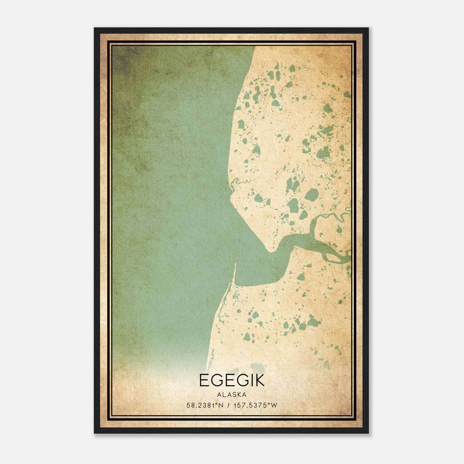 Map Of Egegik Alaska