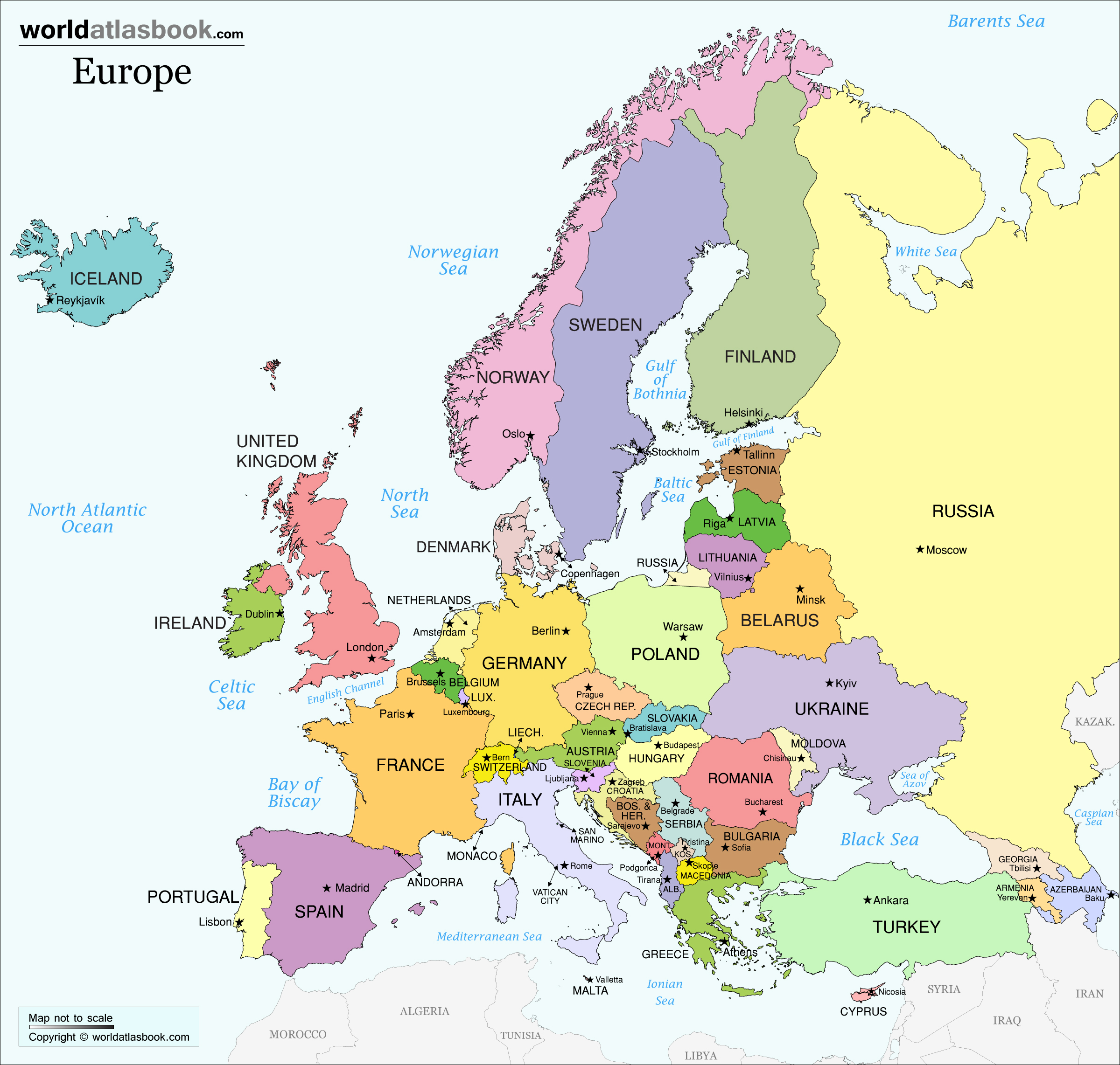 Map Of Europe Hd Pdf