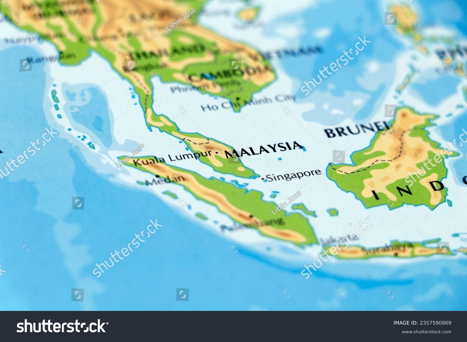 Map Of Indonesia And Singapore