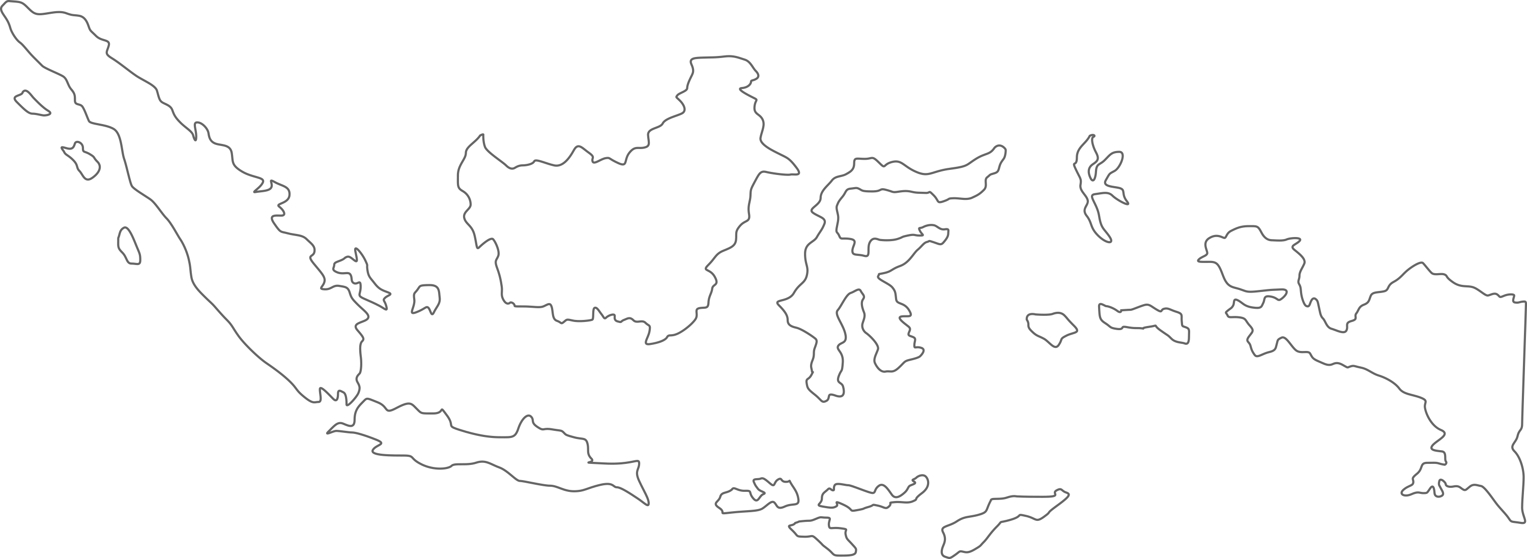Map Of Indonesia Outline