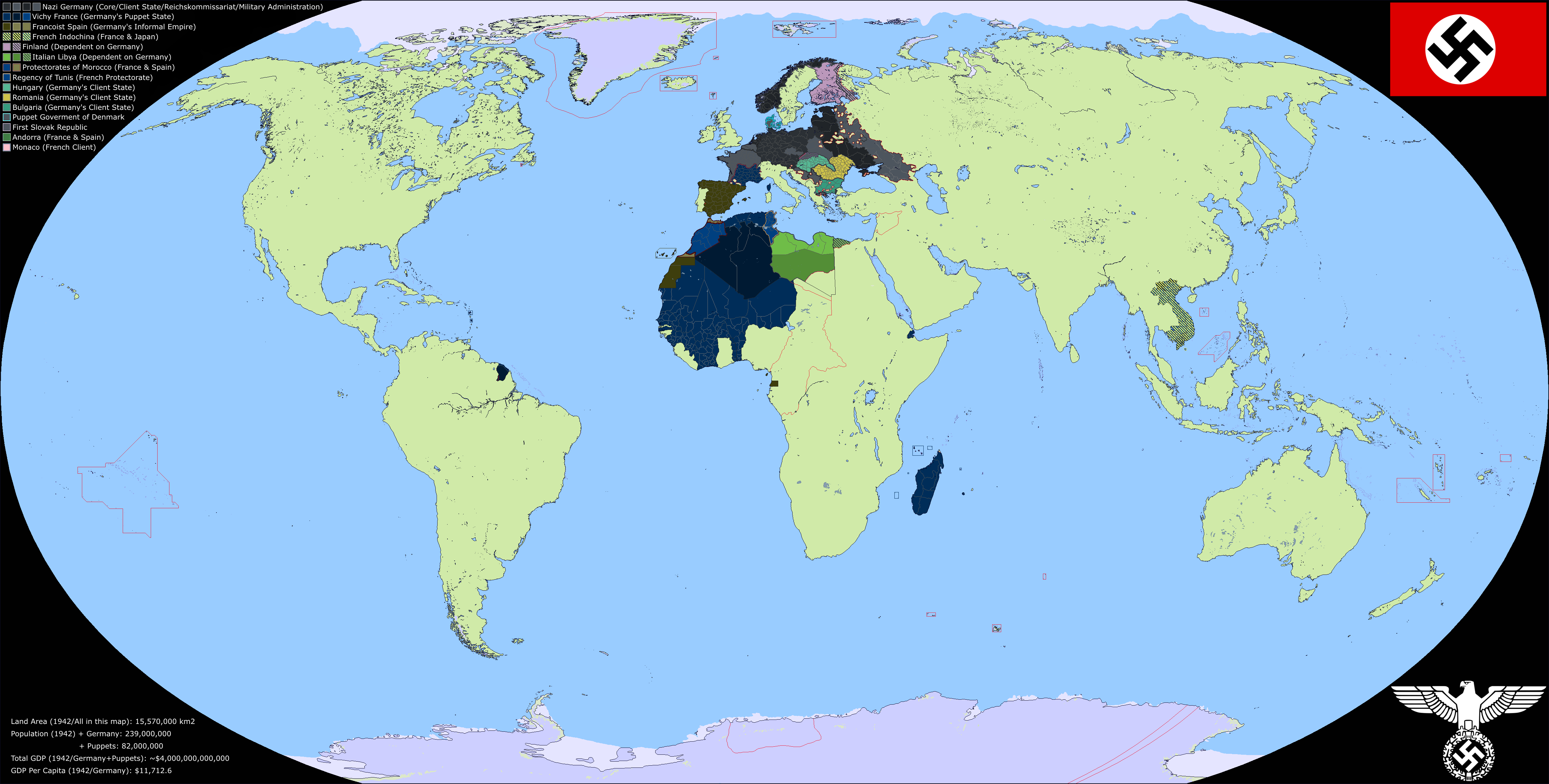 Map Of Nazi Germany