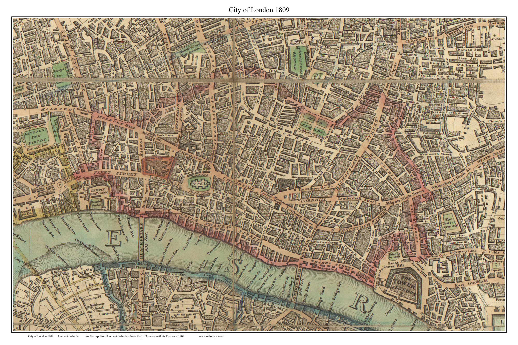 Map Of Old City