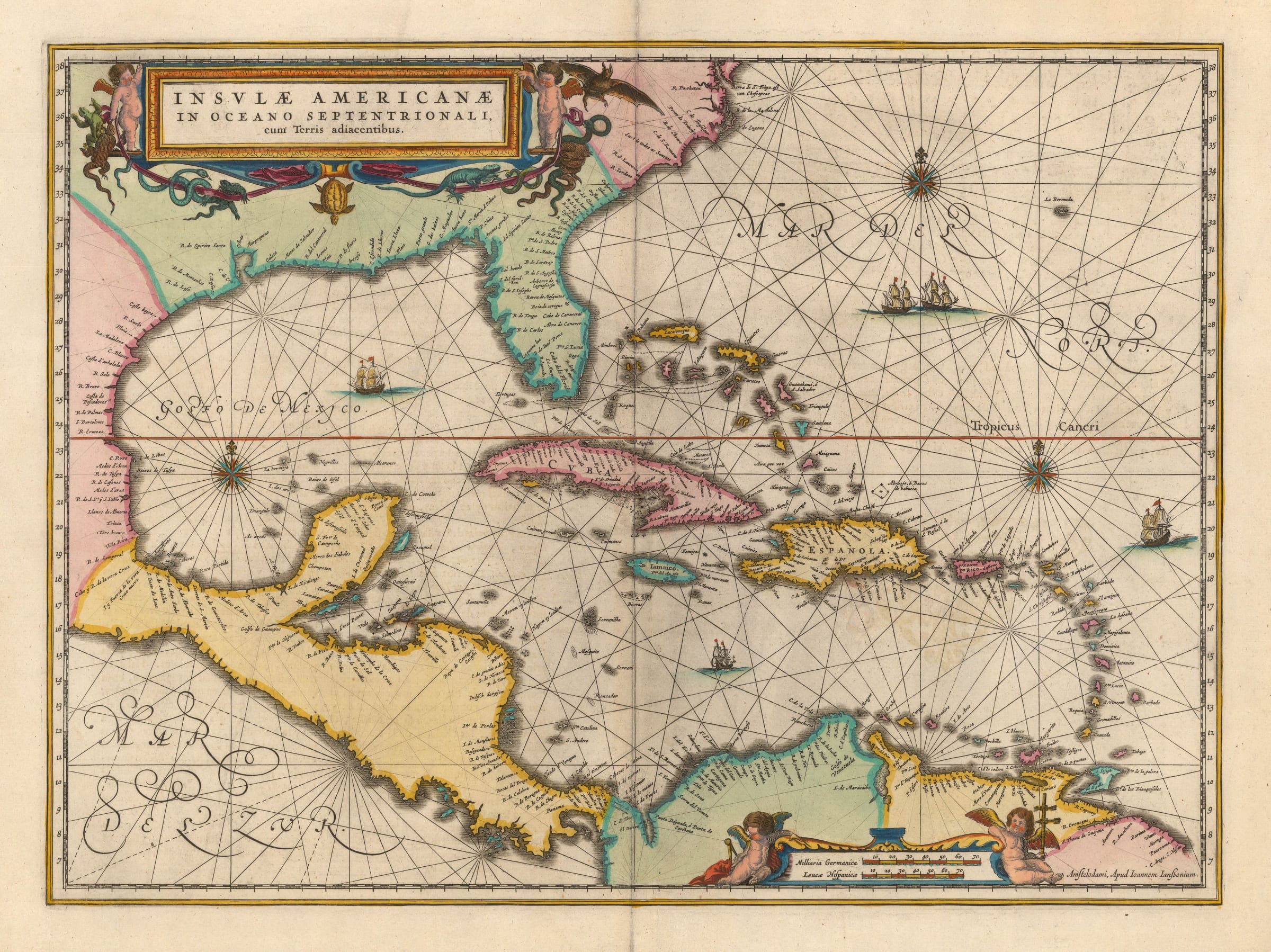 Map Of The Dutch Caribbean