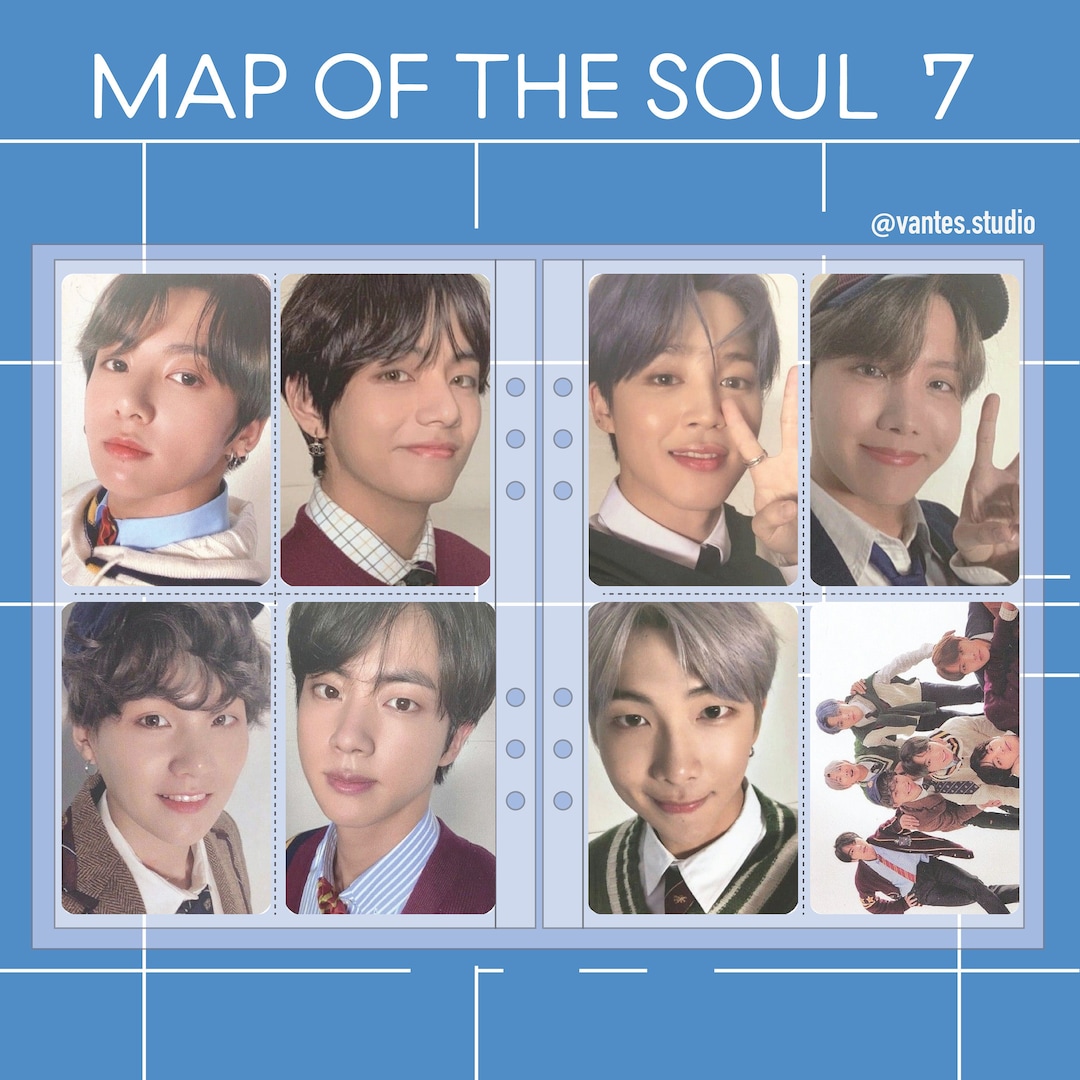 Map Of The Soul 7 Group Photocard