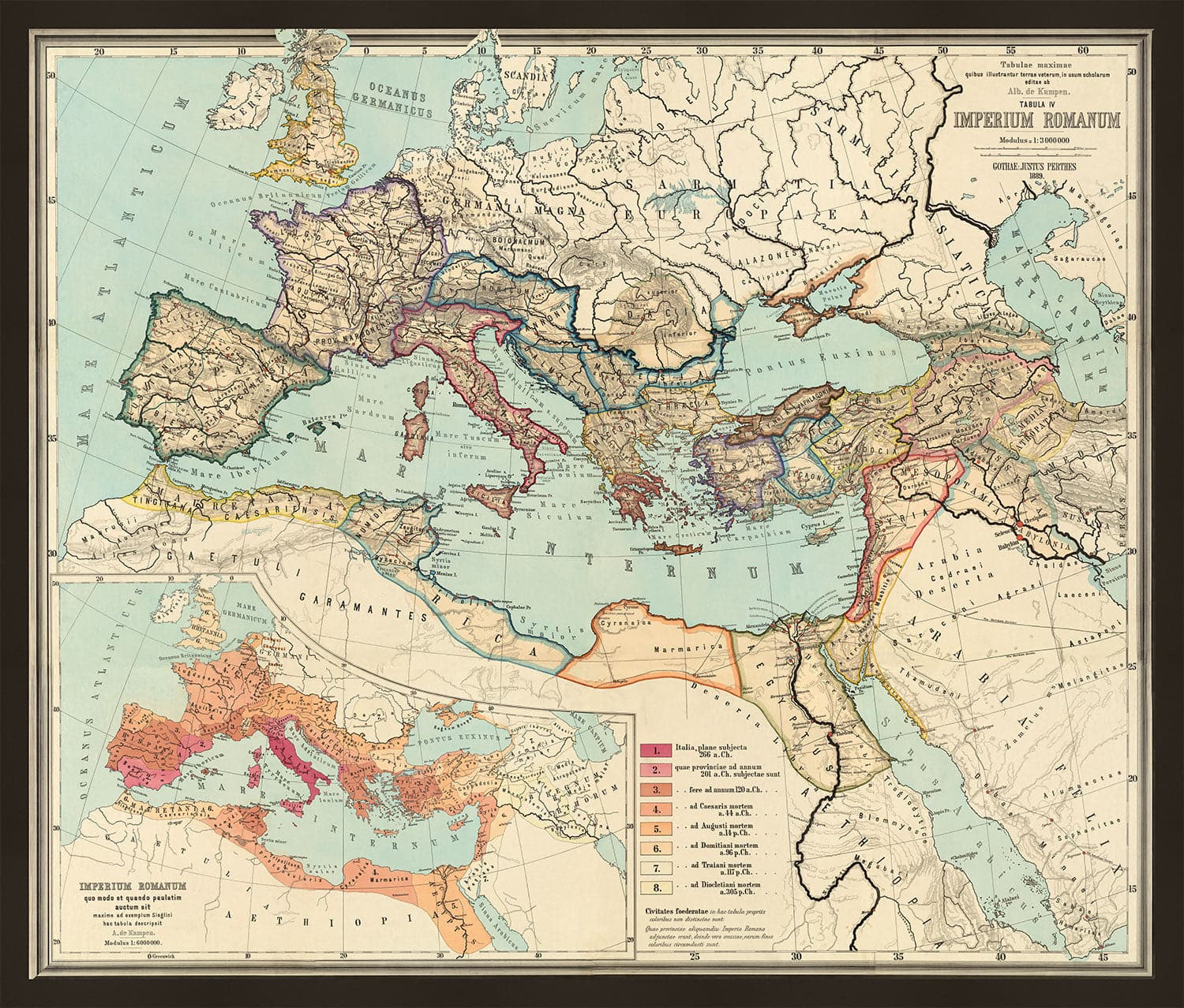Map Of The World During Roman Empire