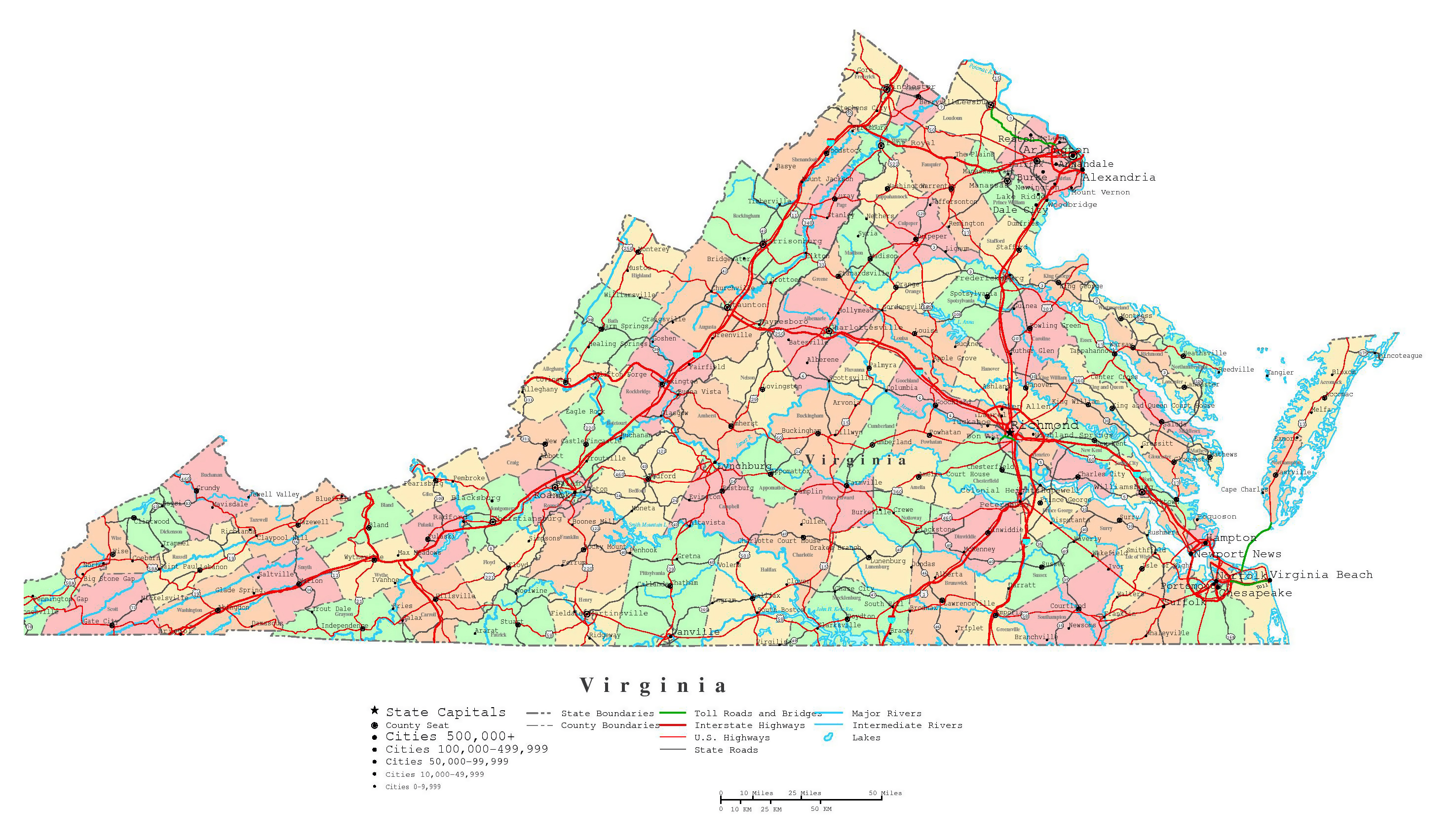 Map Of Virginia City