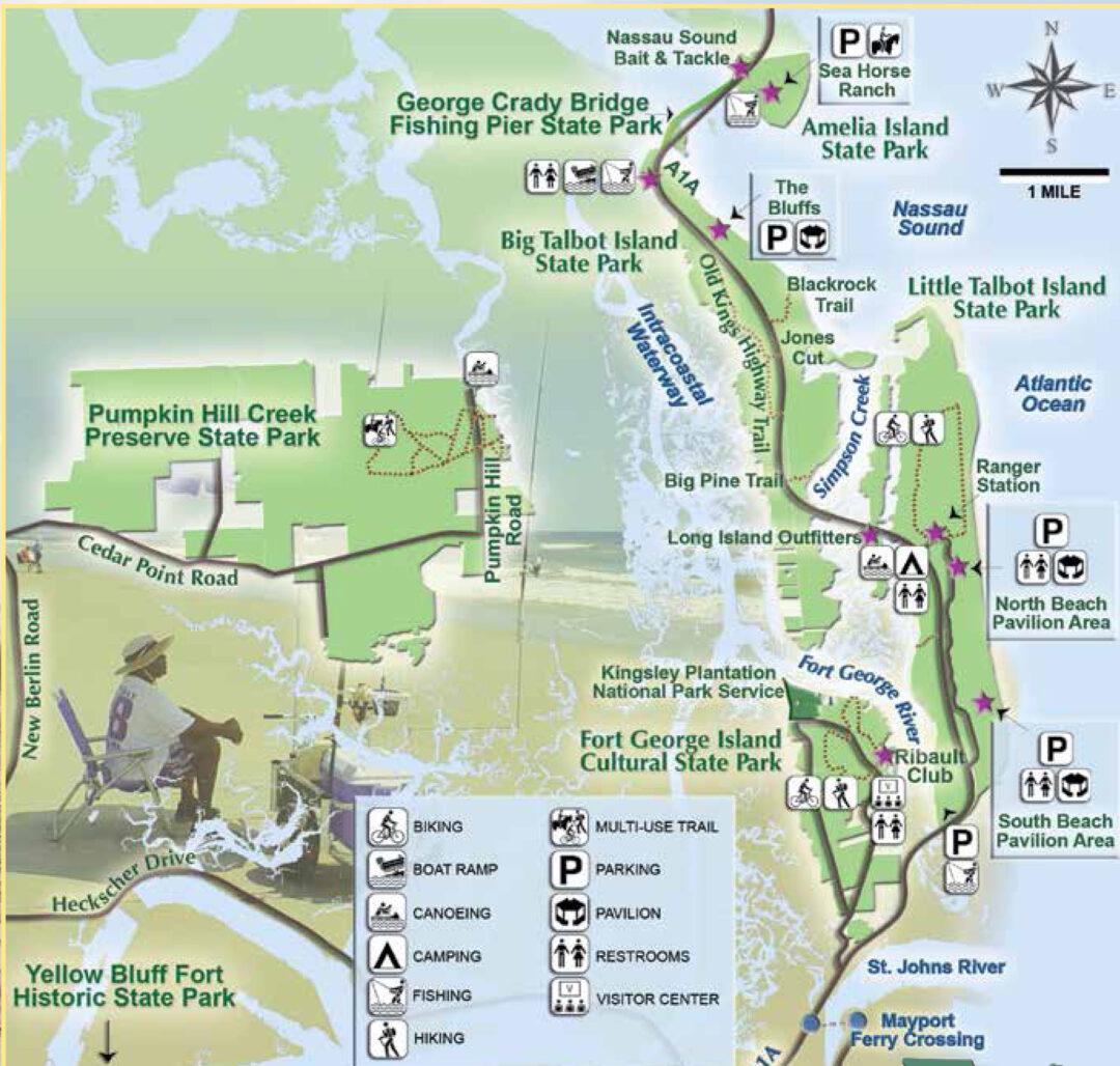 Map Of Windswept Beach