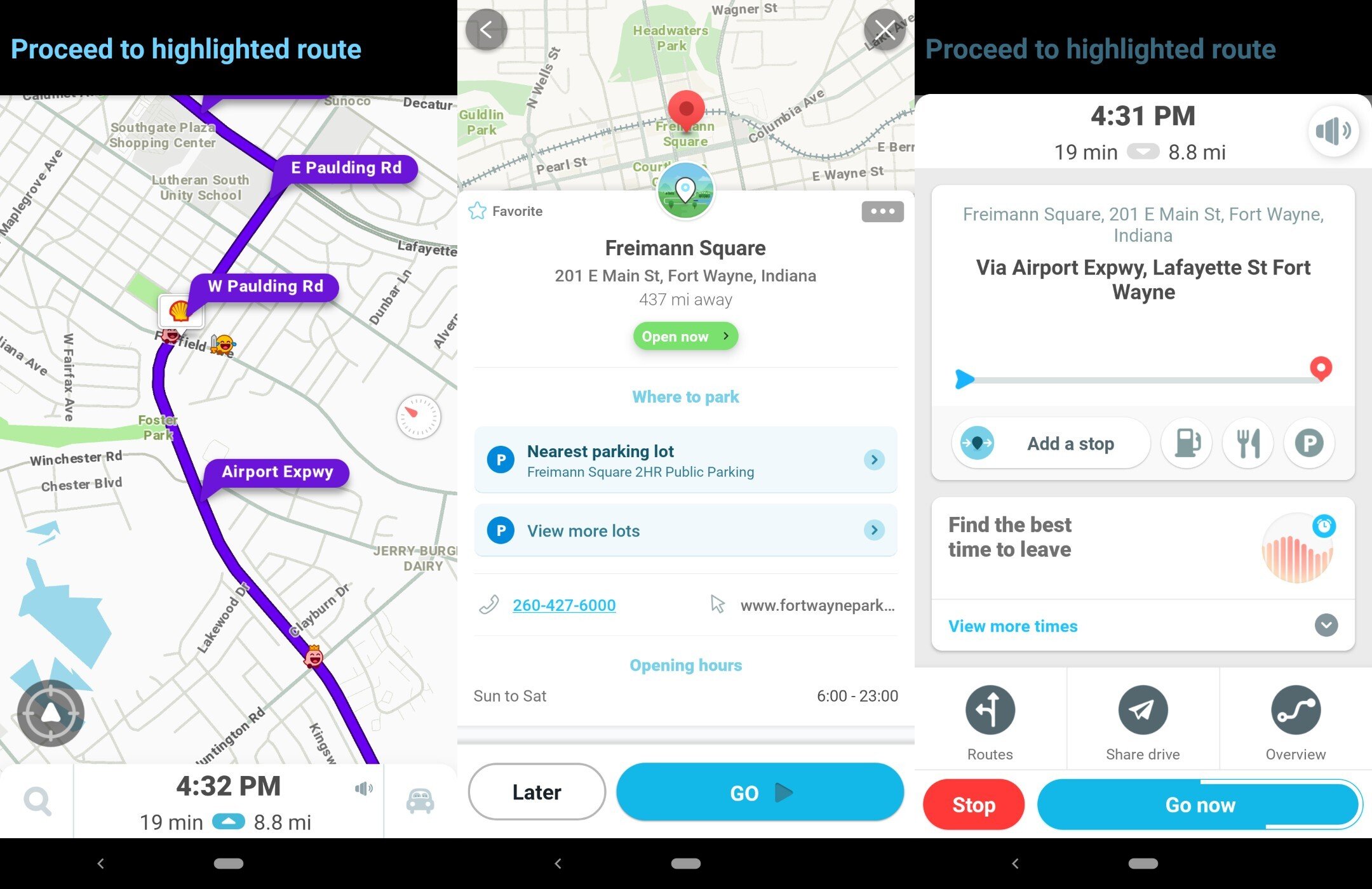 Map Offline Waze