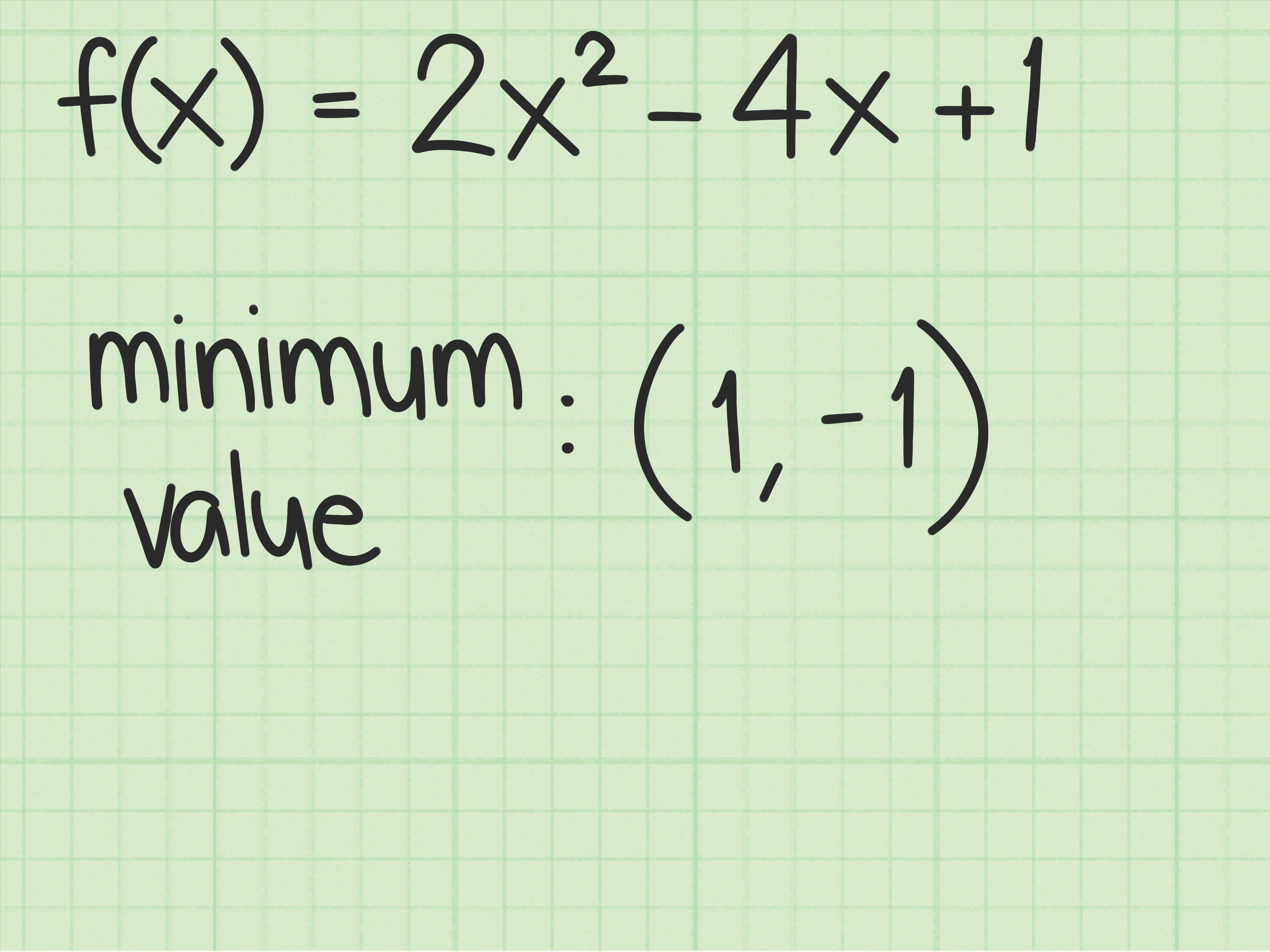 Maximum And Minimum Of Quadratic Equation
