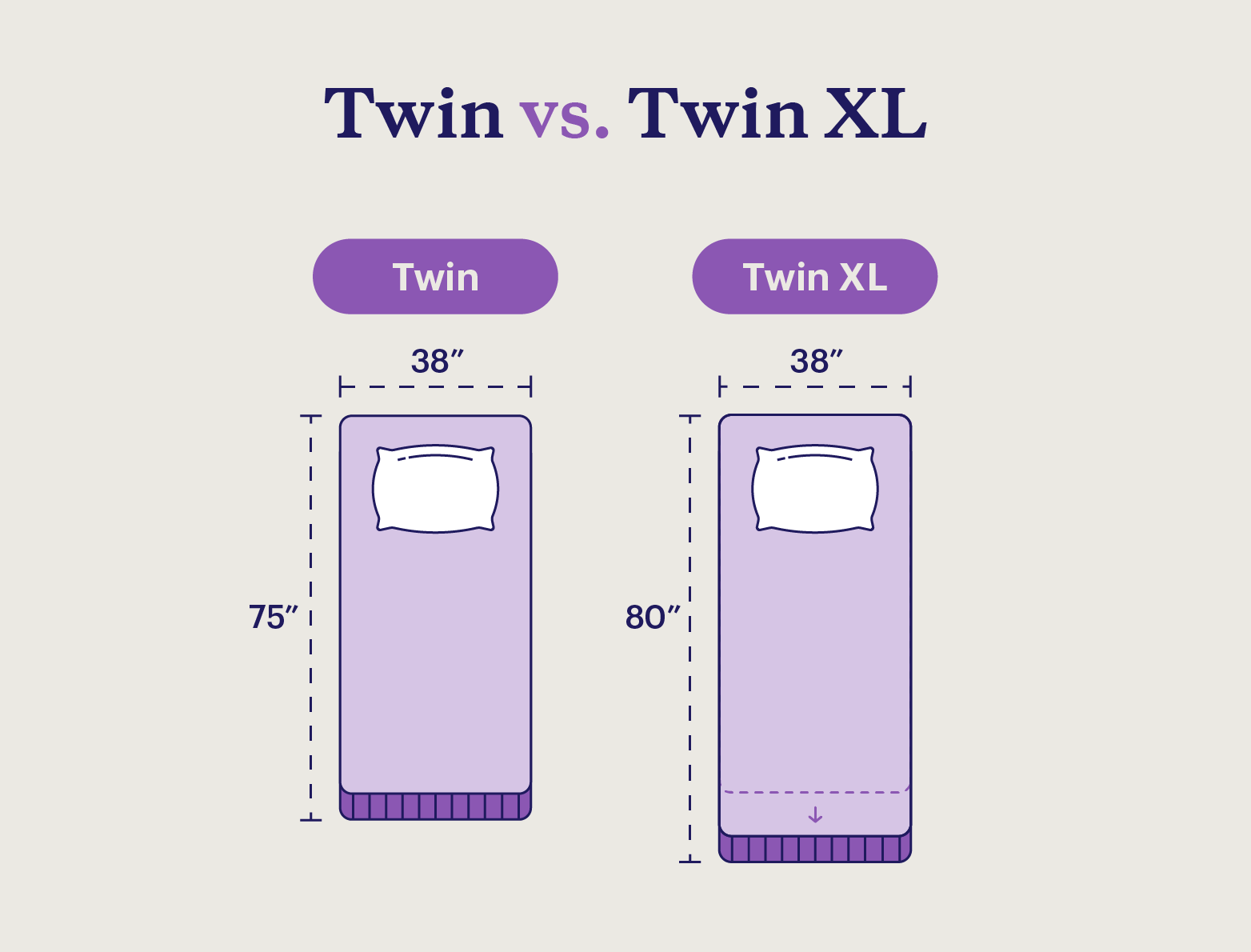 Measurement Of Xl Twin Bed