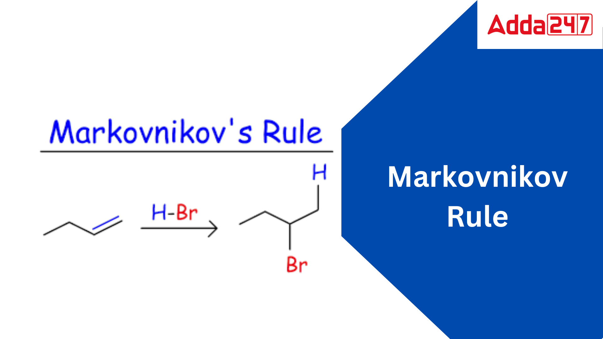 Mechanism Of Markovnikov's Rule