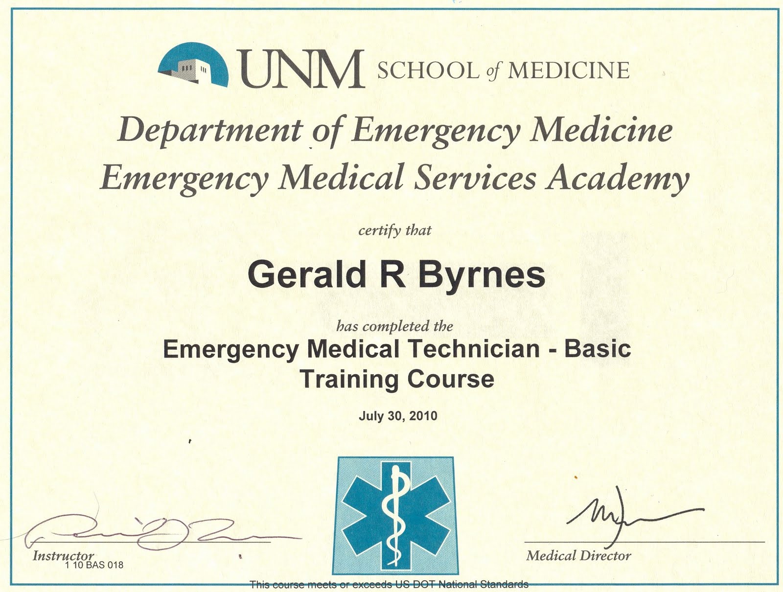 Med Tech Certification