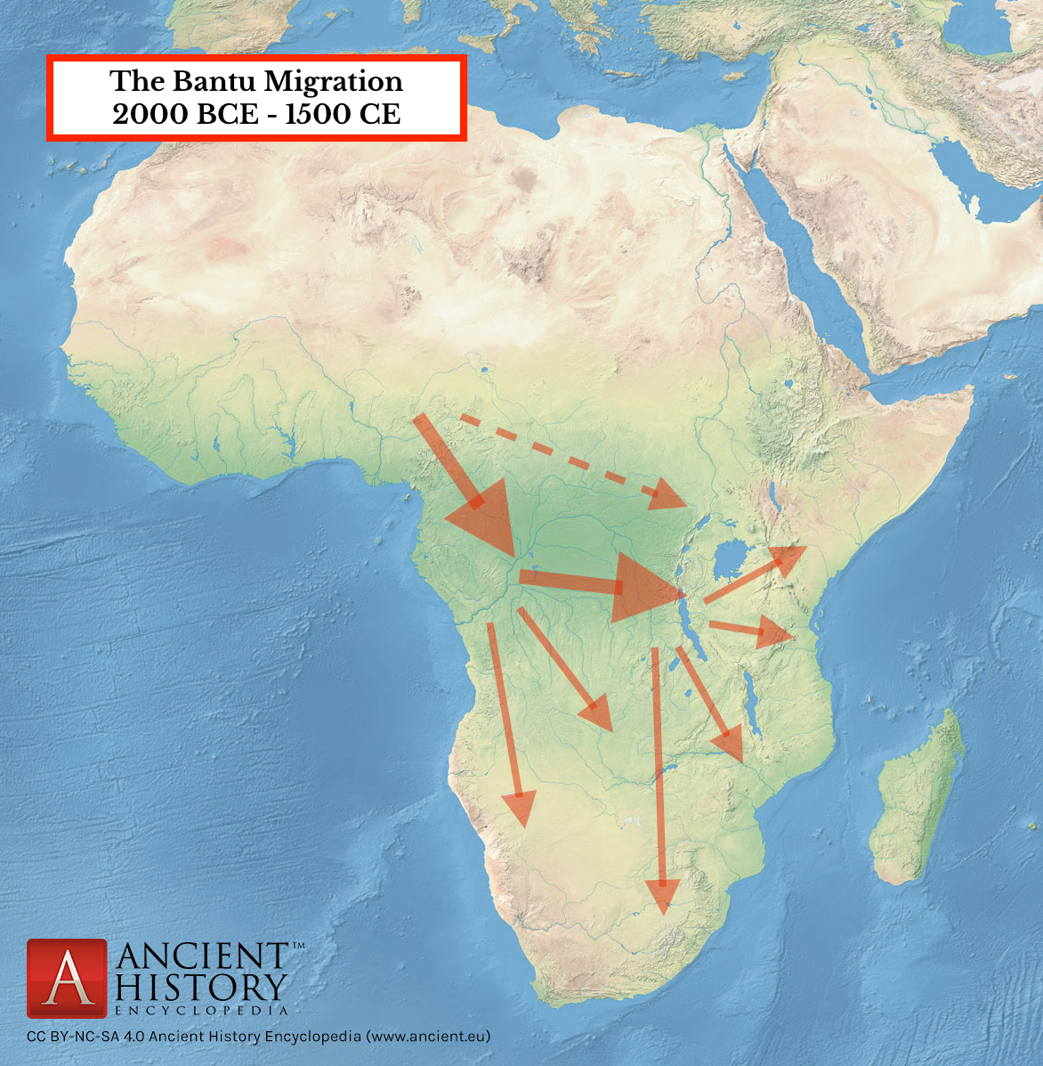 Migration Of Bantus In Eastern Africa