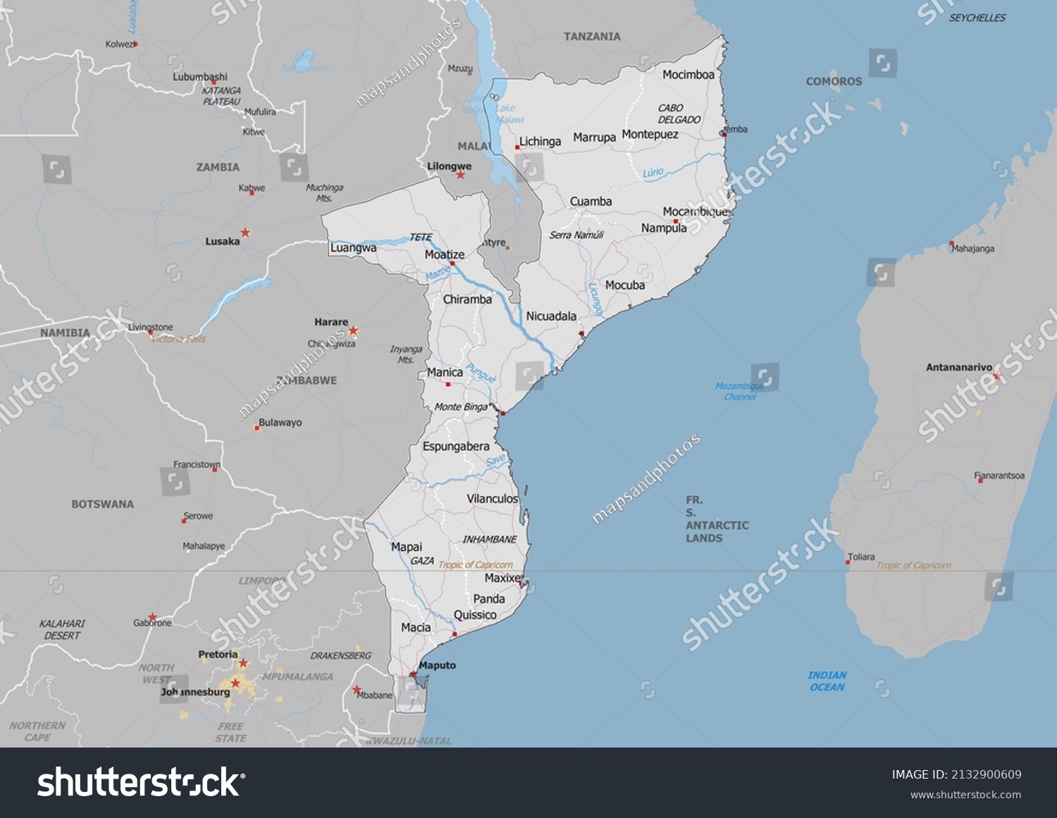 Neighbors Of Mozambique