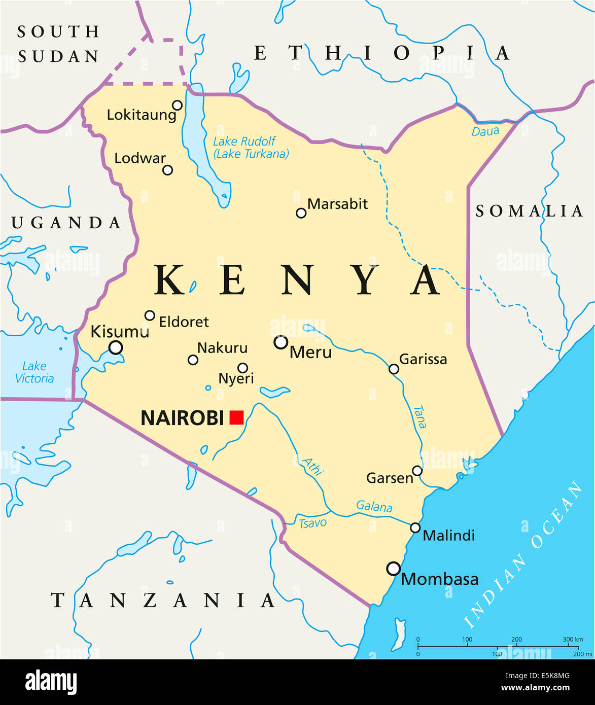 Neighbors Of Nairobi County