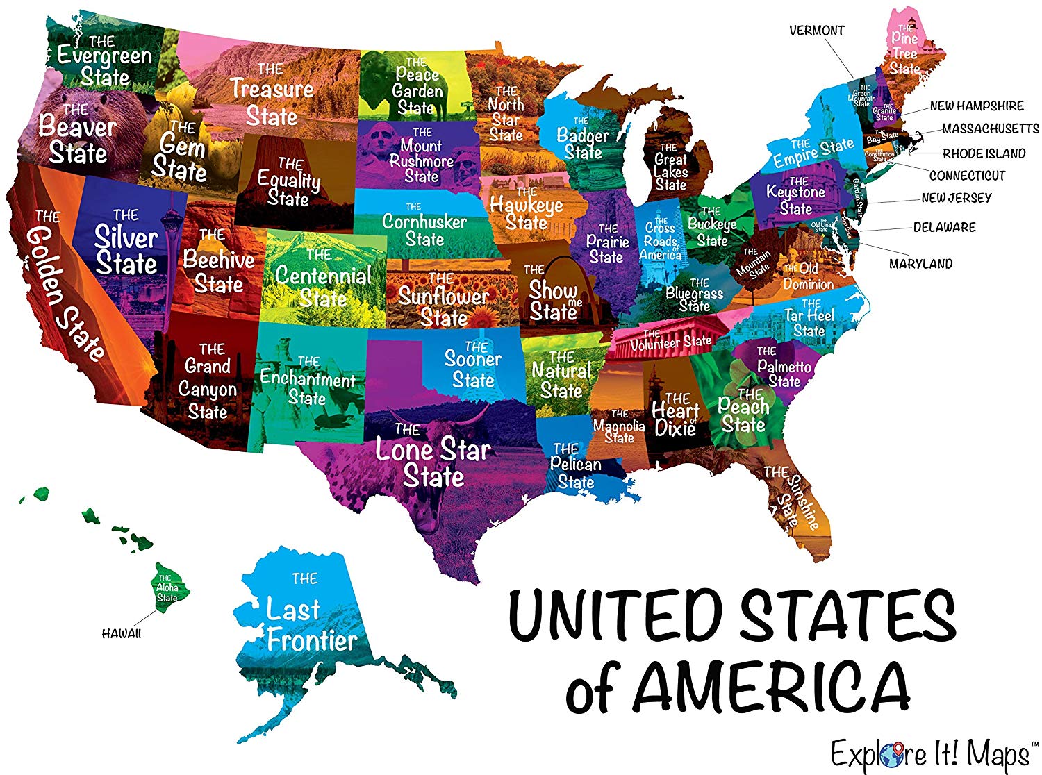 Nicknames For Us States