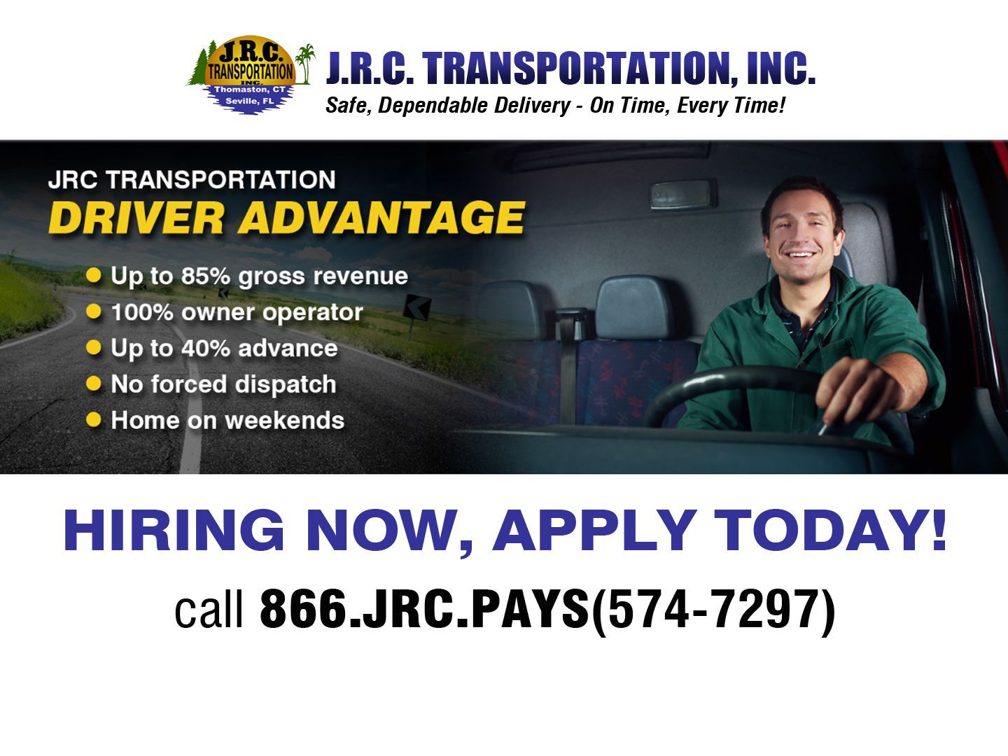 Owner Operator Truck Drivers Wanted