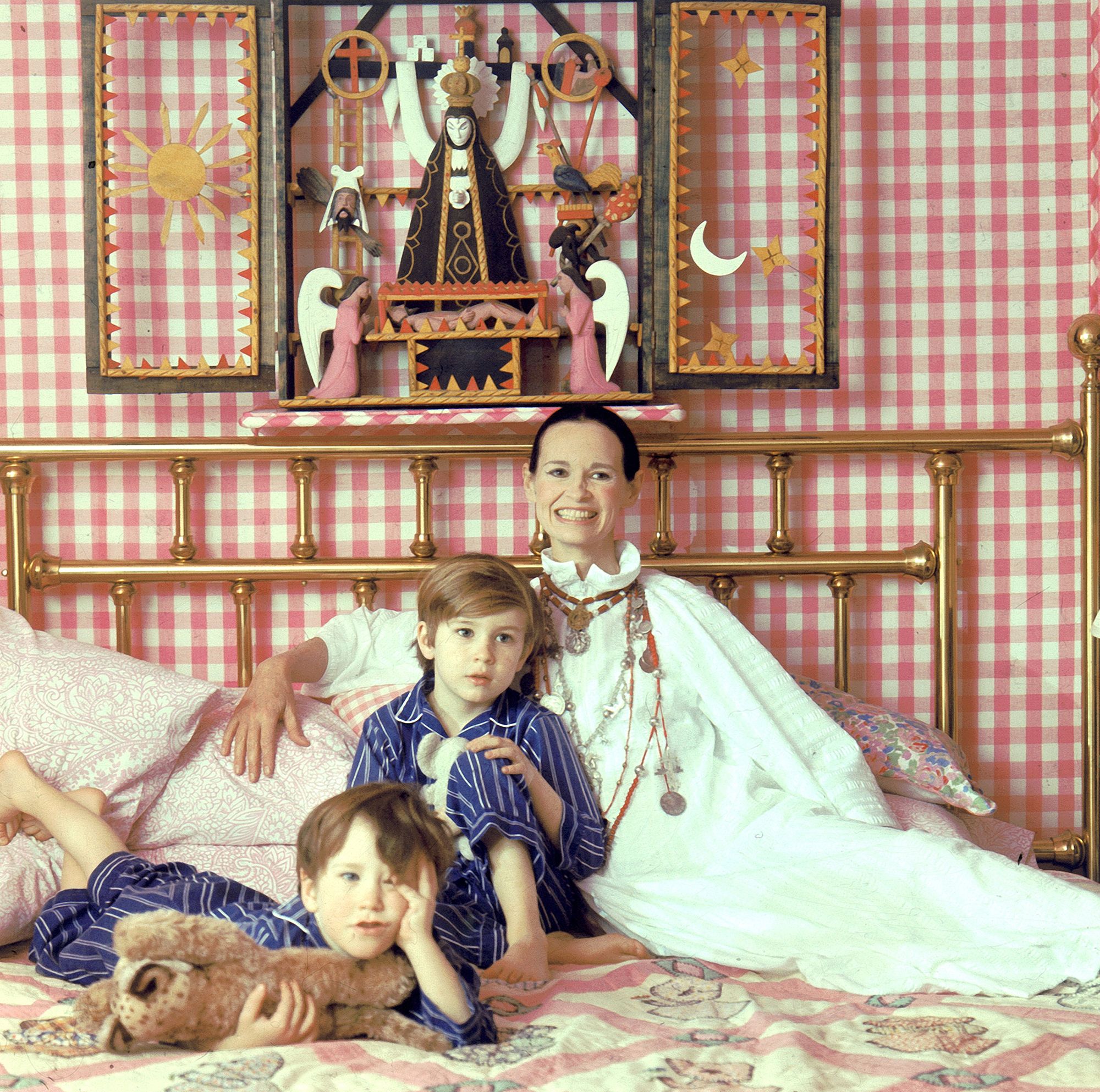 Painting Of Anderson Cooper As A Child