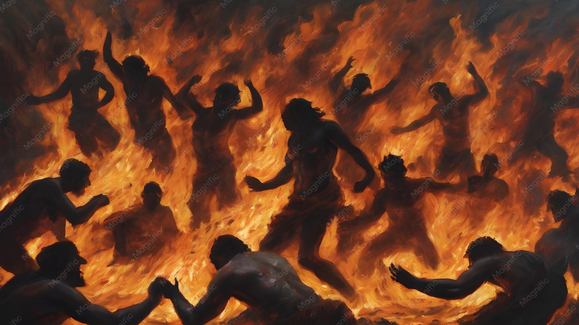 Painting Of Hell