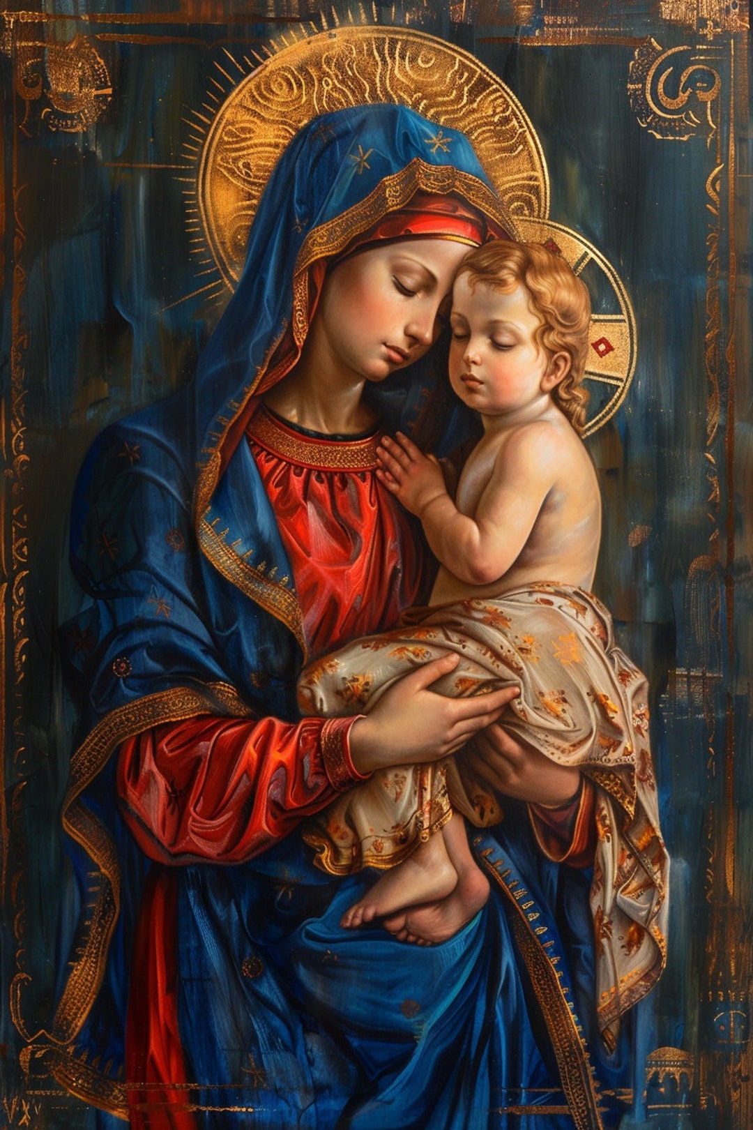 Painting Of Mary
