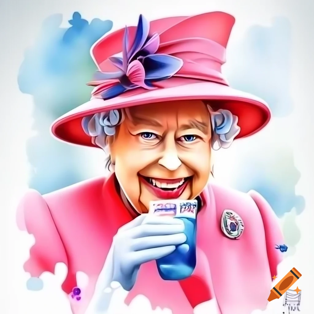 Painting Of Queen Elizabeth Ii