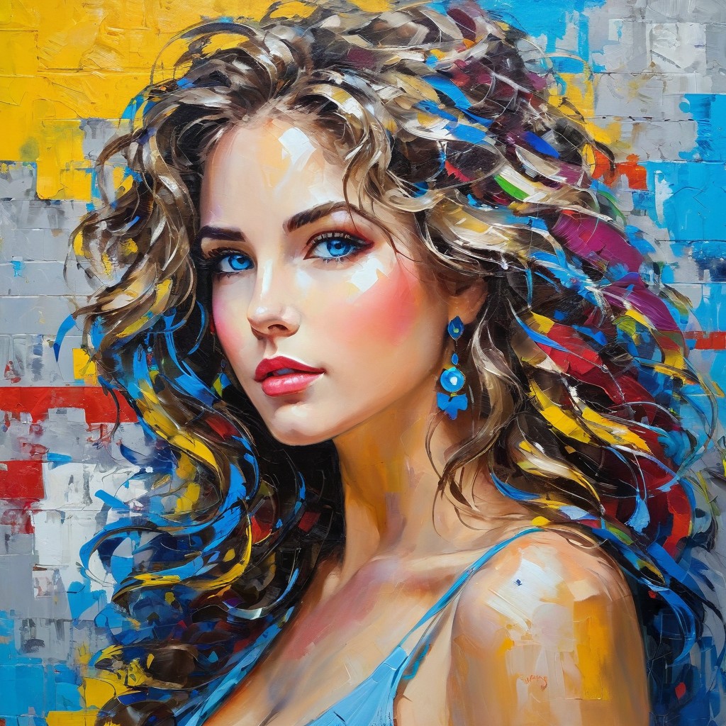 Painting Of Ukrainian Woman