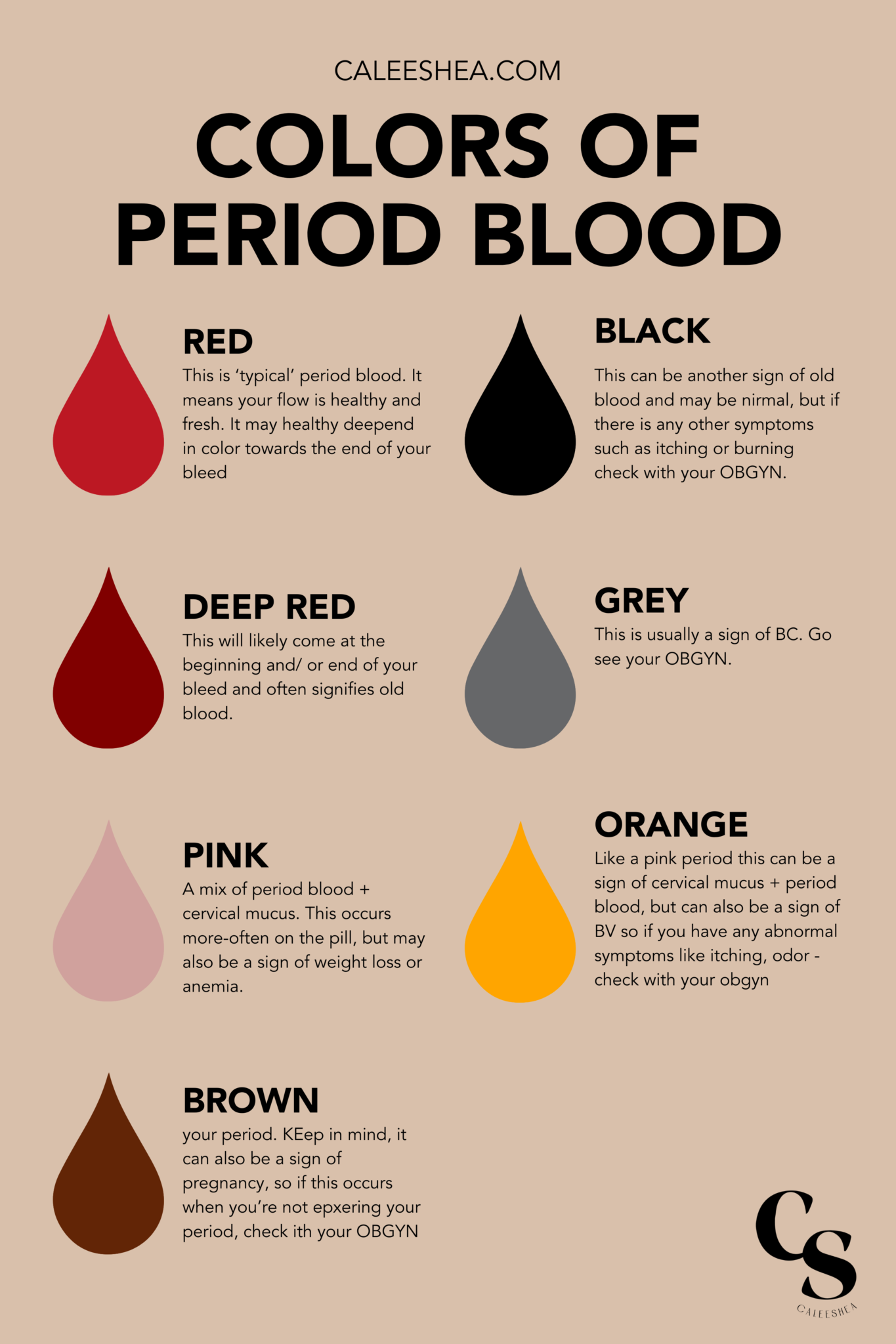Period Color Meanings
