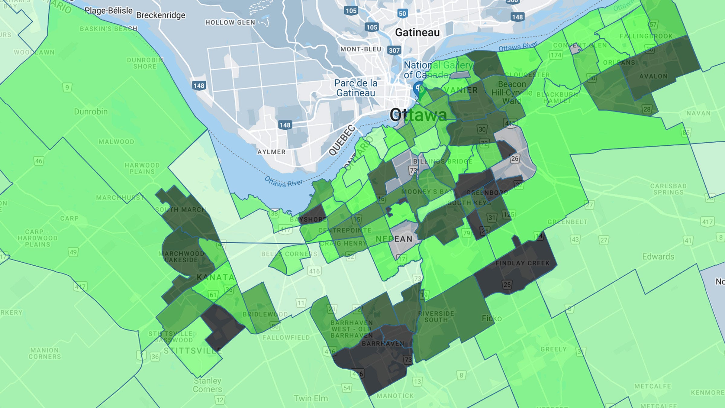 Population Of Ottawa