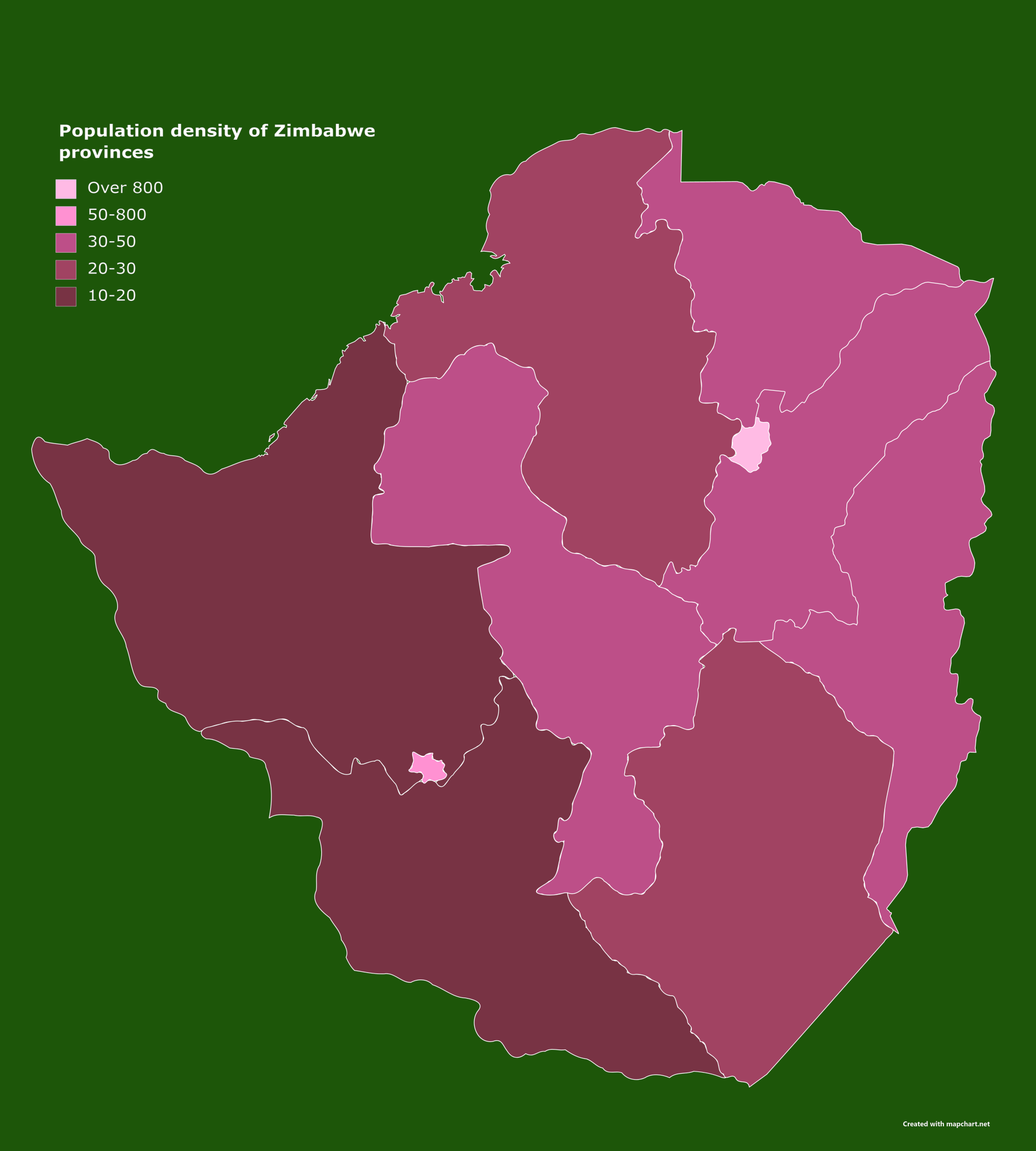 Population Of Zimbabwe 2025