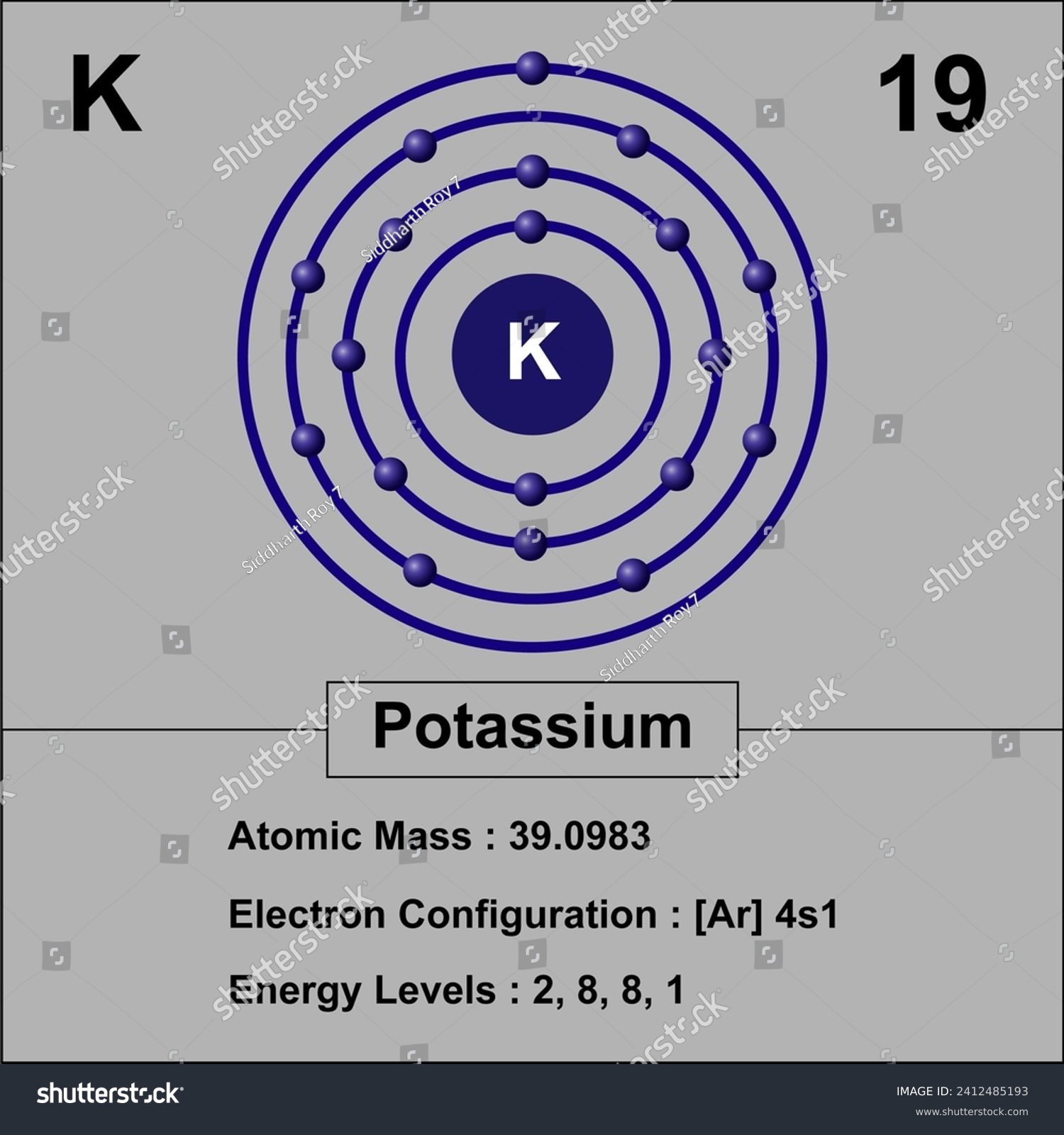 Potassium Electron Configuration