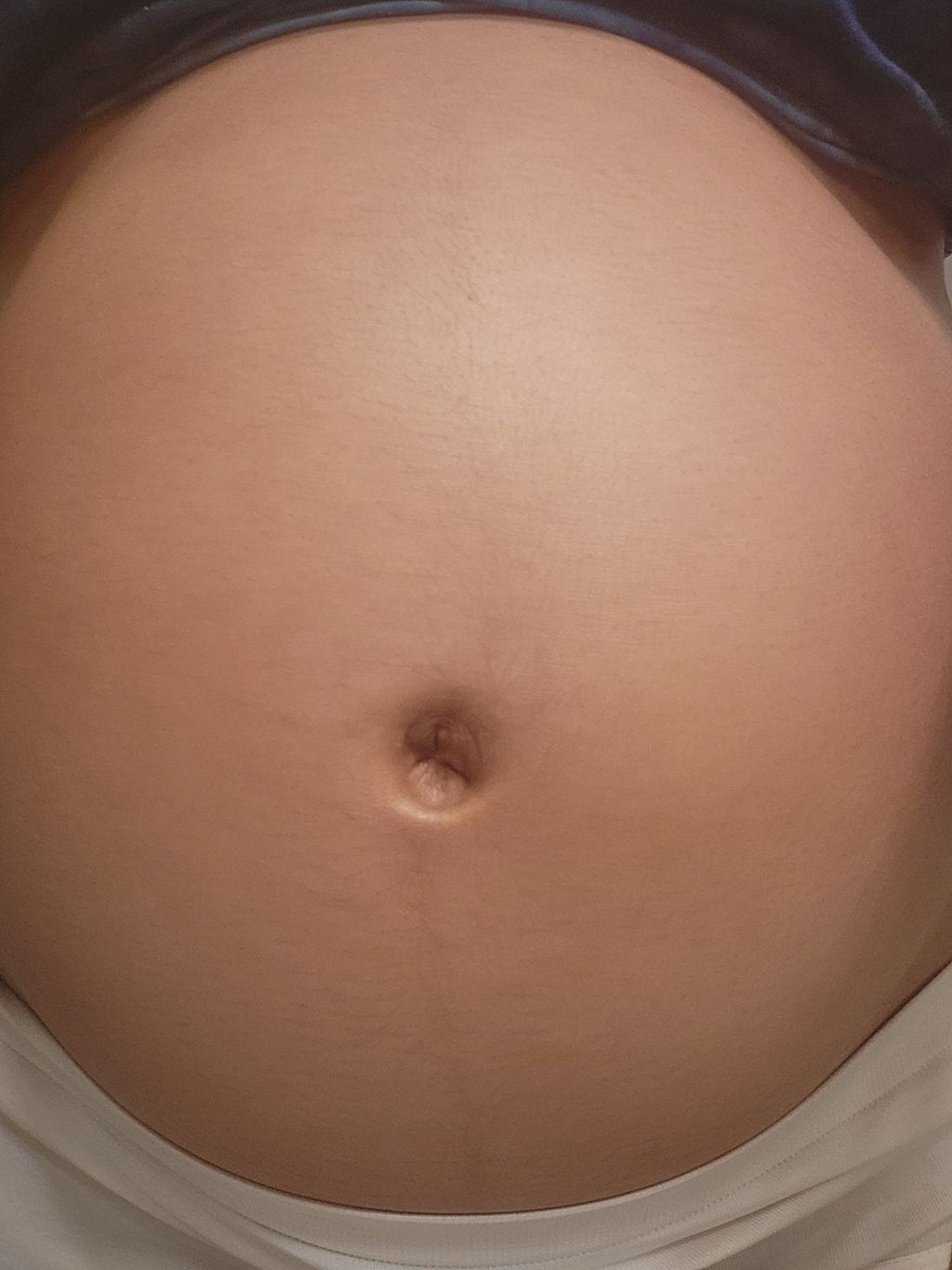 Pregnant Belly Button
