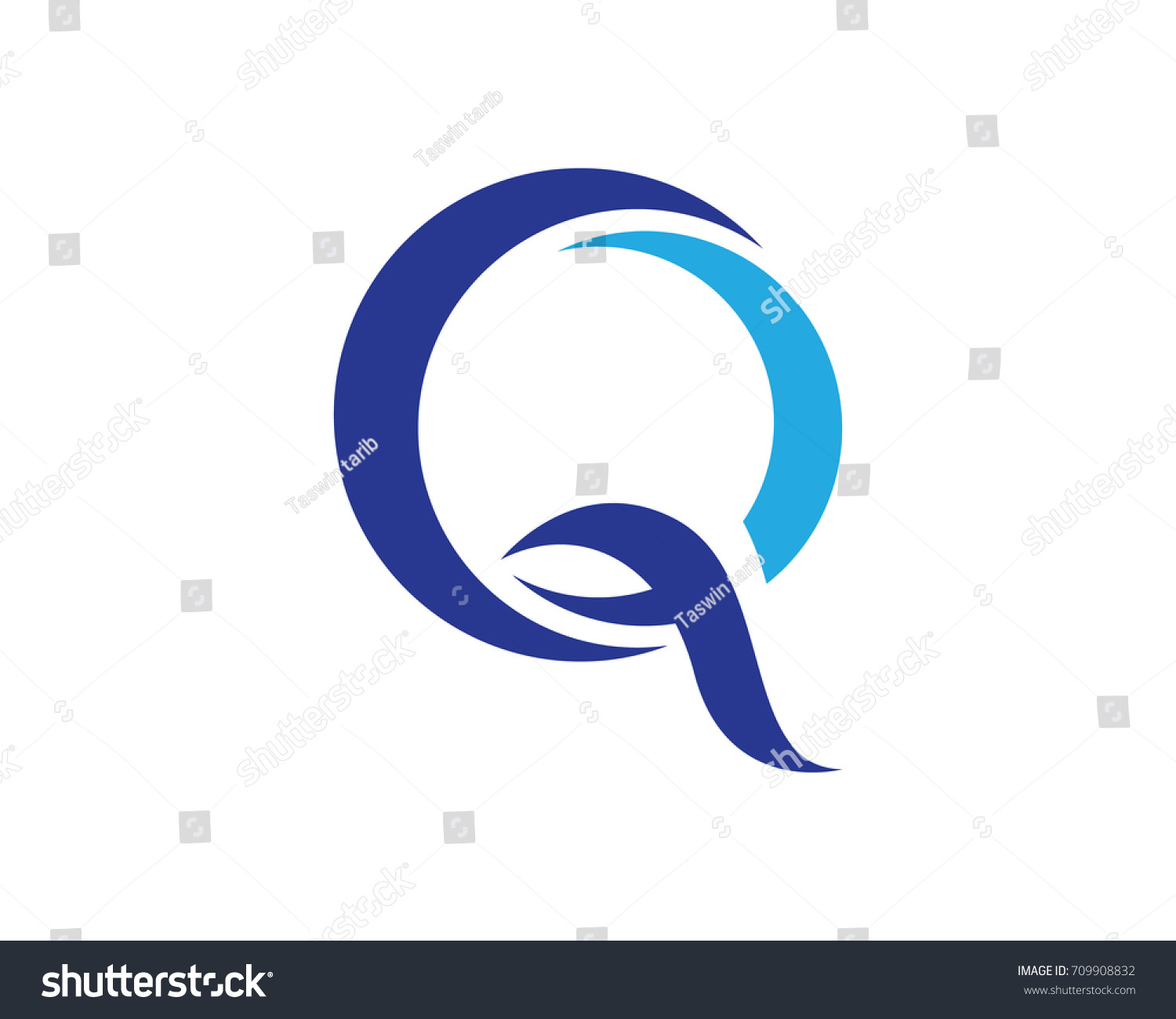 Q Alphabet Logo