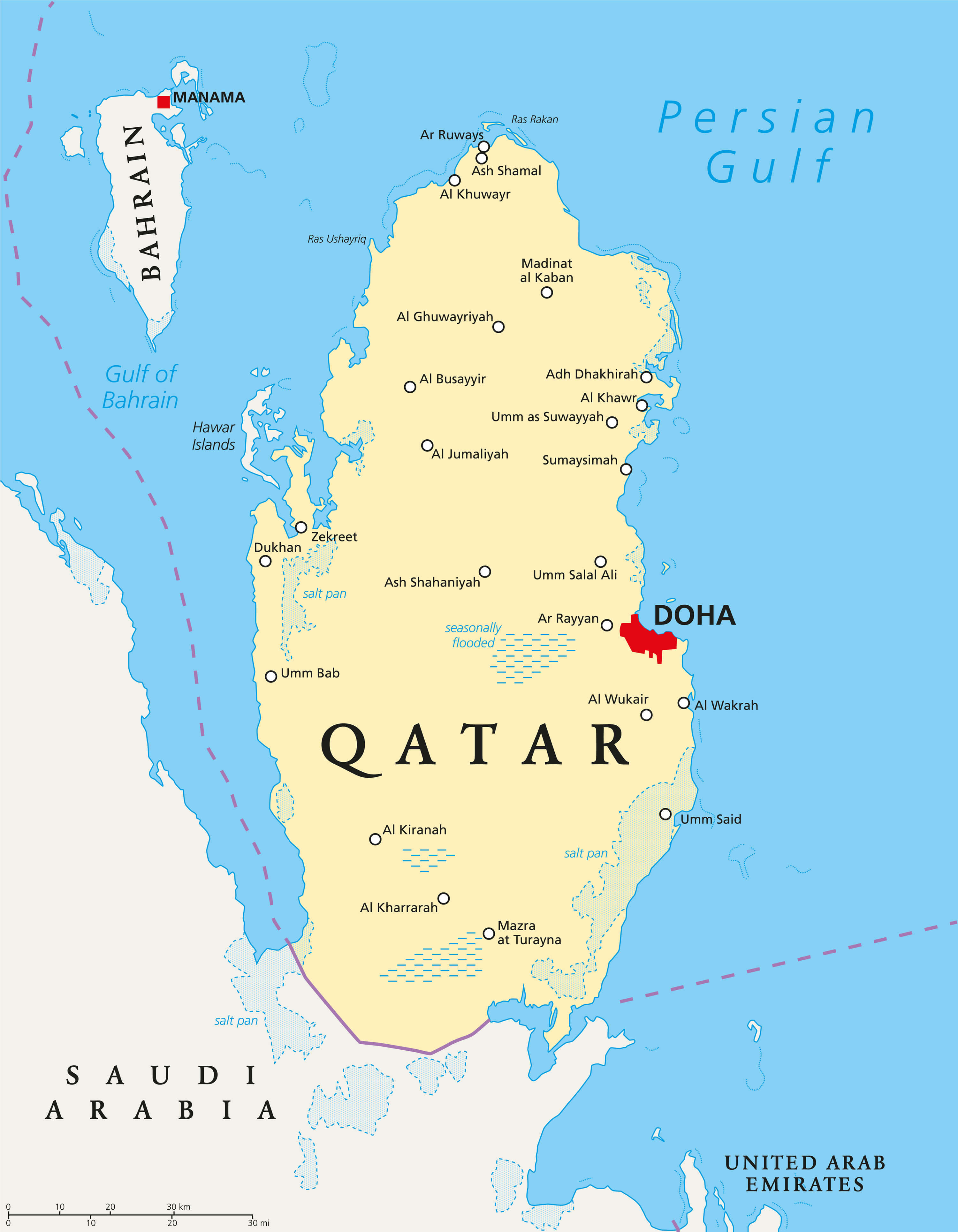 Qatar Is Which Country Capital