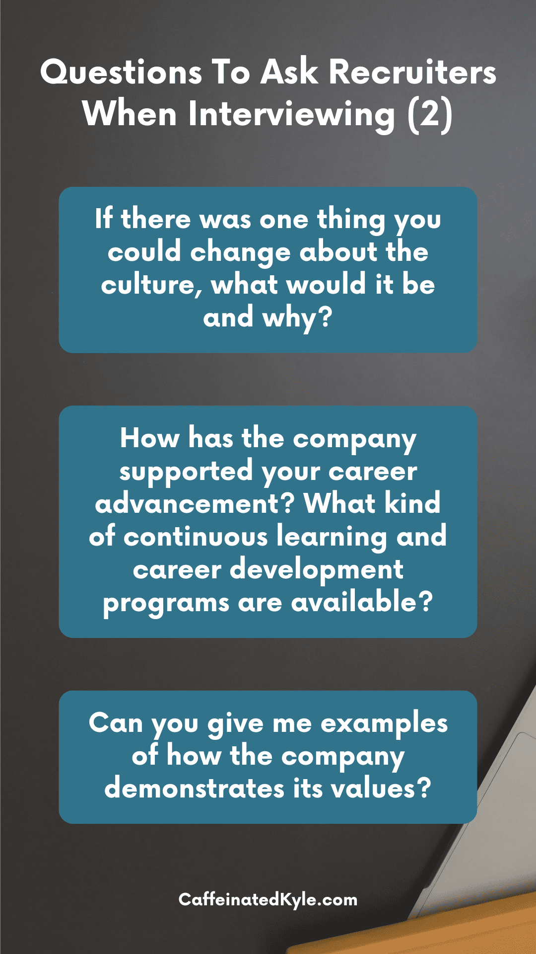 Questions To Ask Recruiters