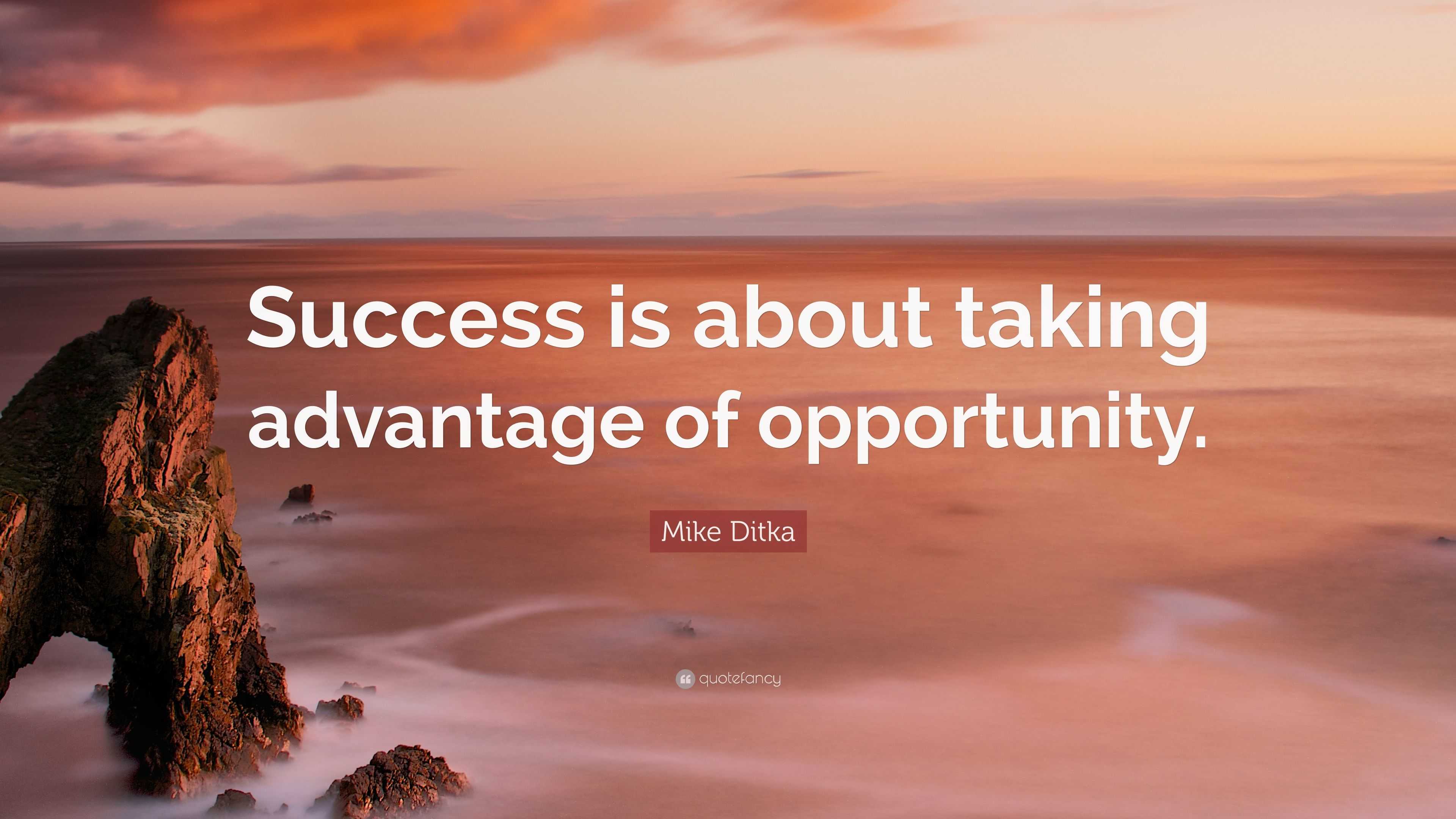Quotations On Opportunity