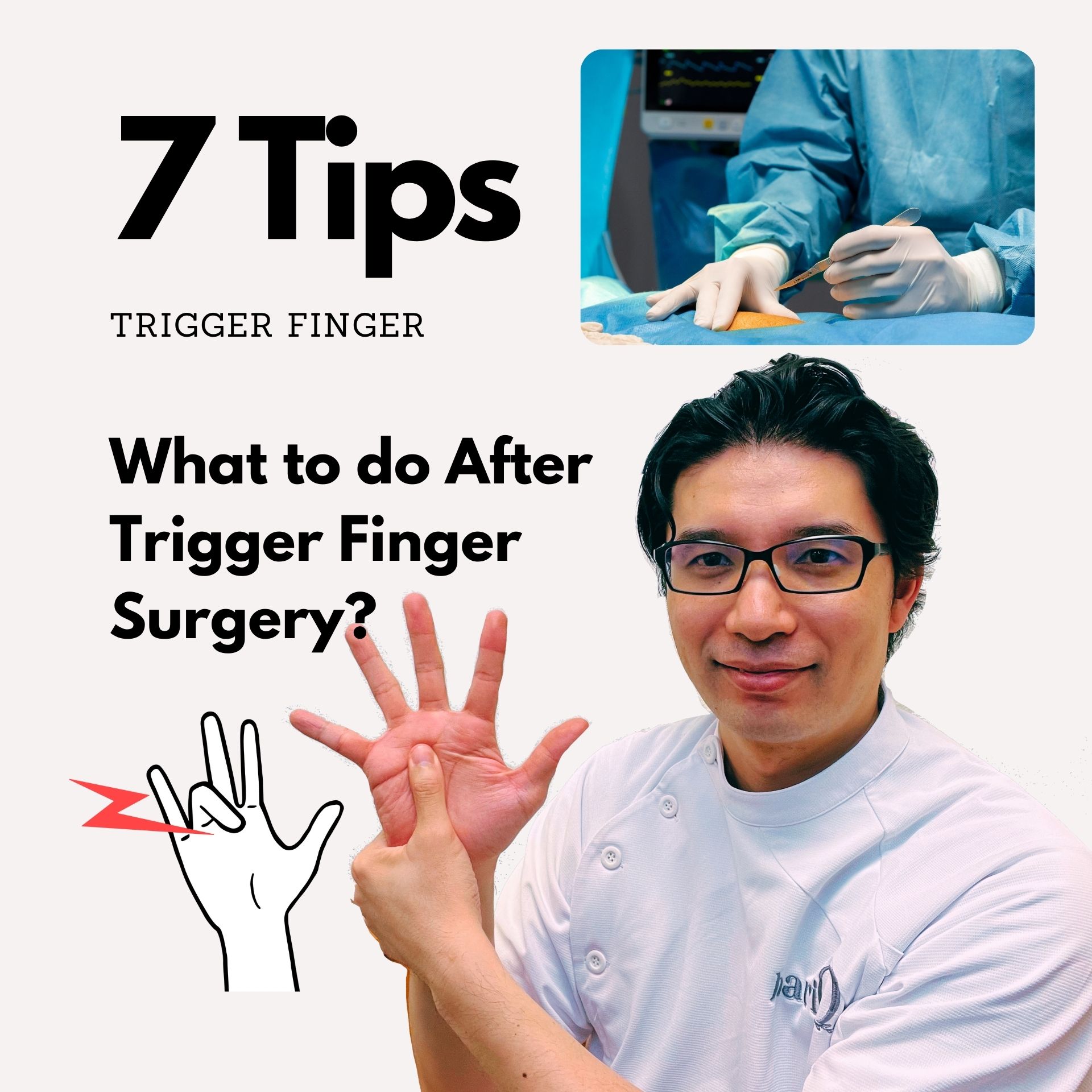Recovery From Trigger Finger Operation