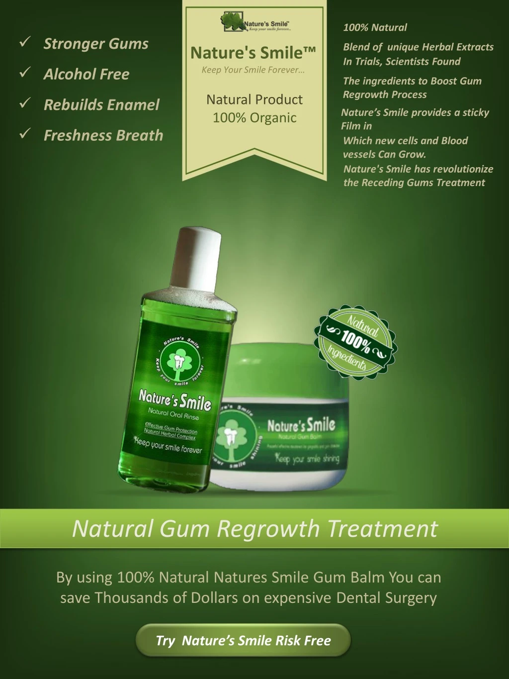 Regrow Gums Naturally