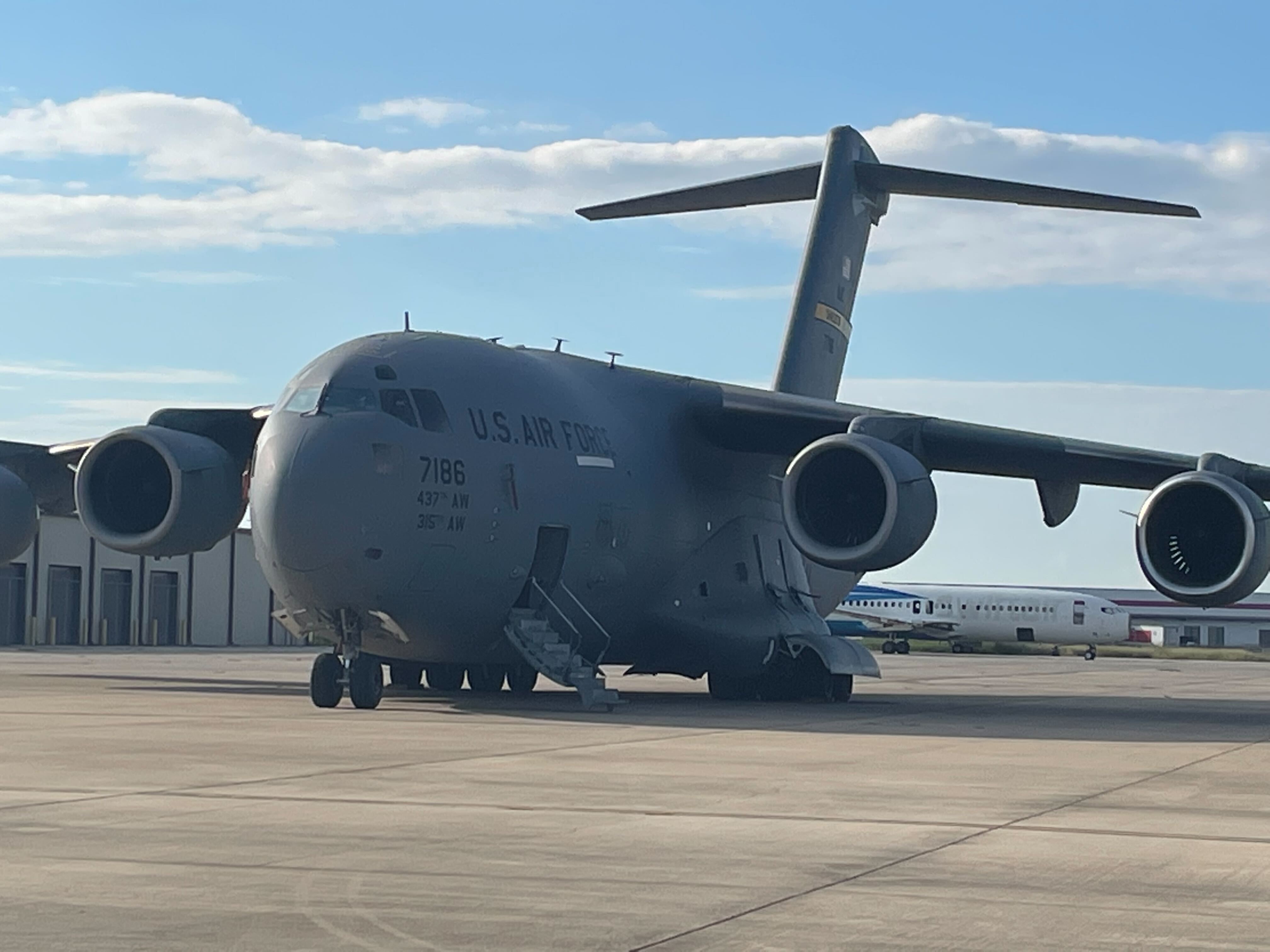Scale Of Us Air Force Cargo Planes