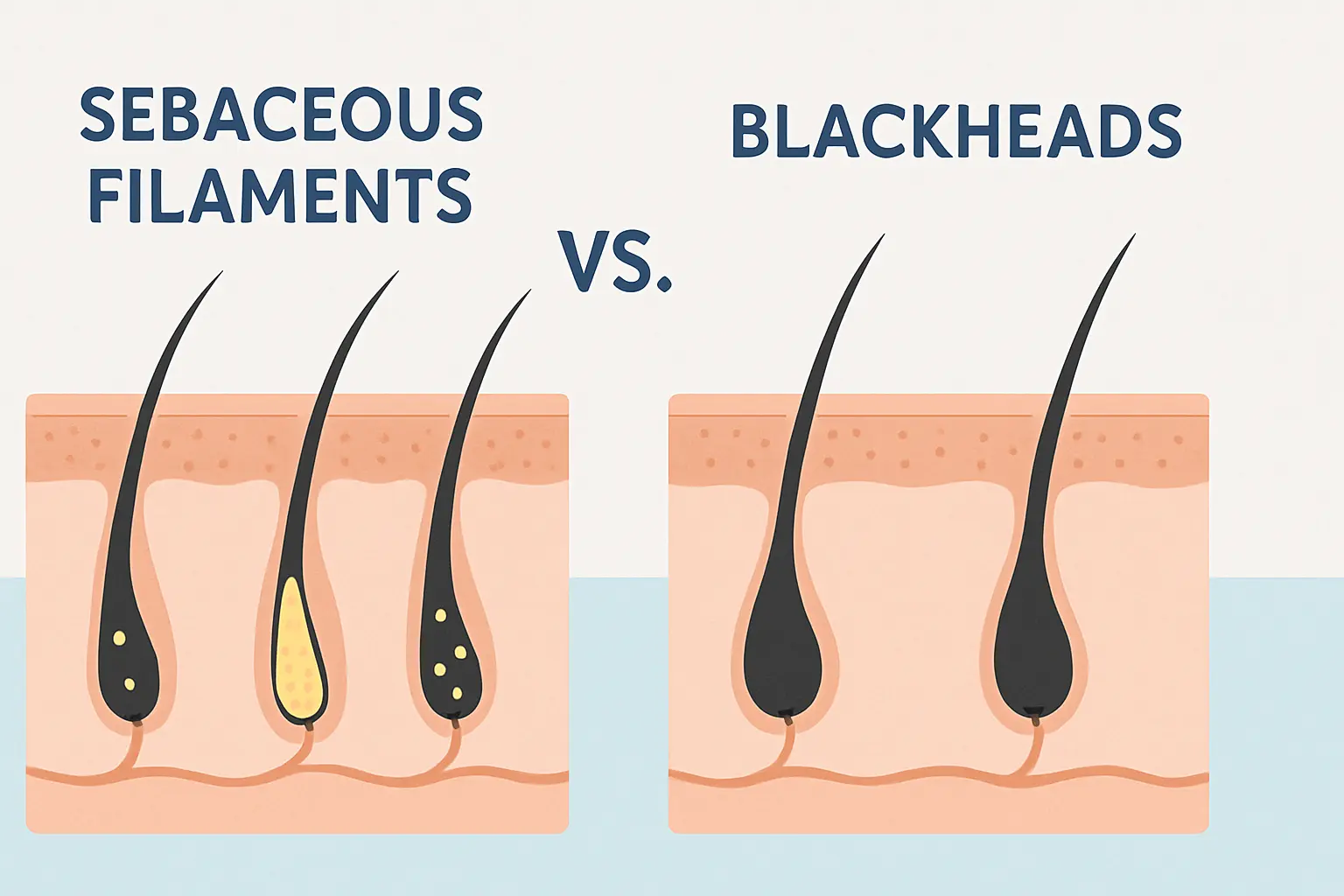 Sebaceous Filaments Vs Blackheads
