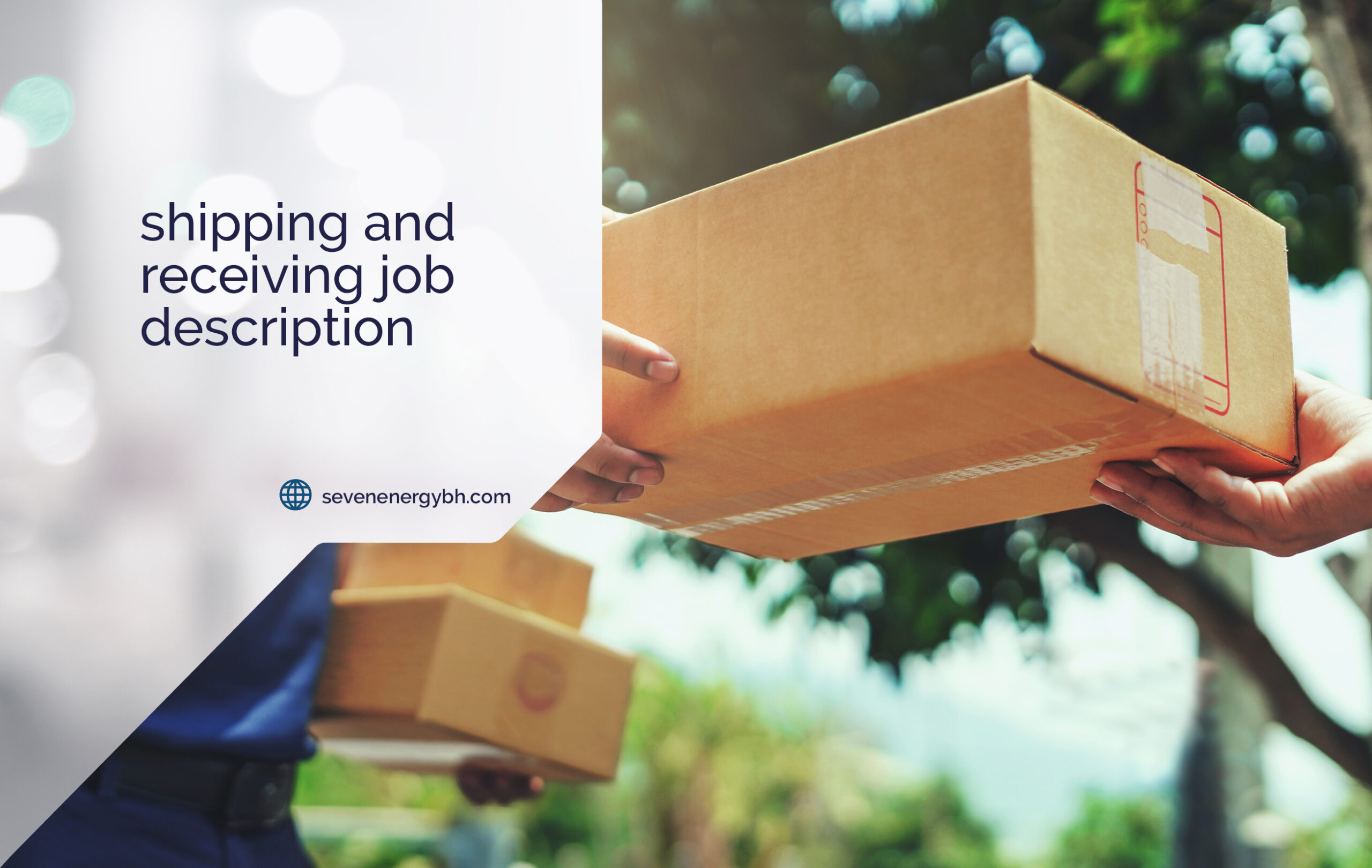 Shipping And Receiving Job Description