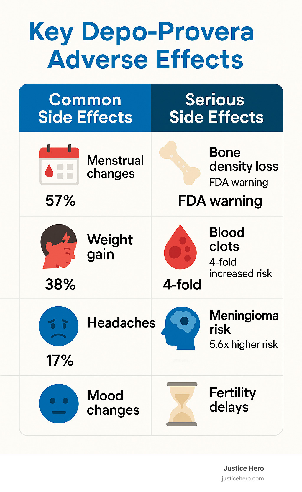 Side Effects For Provera