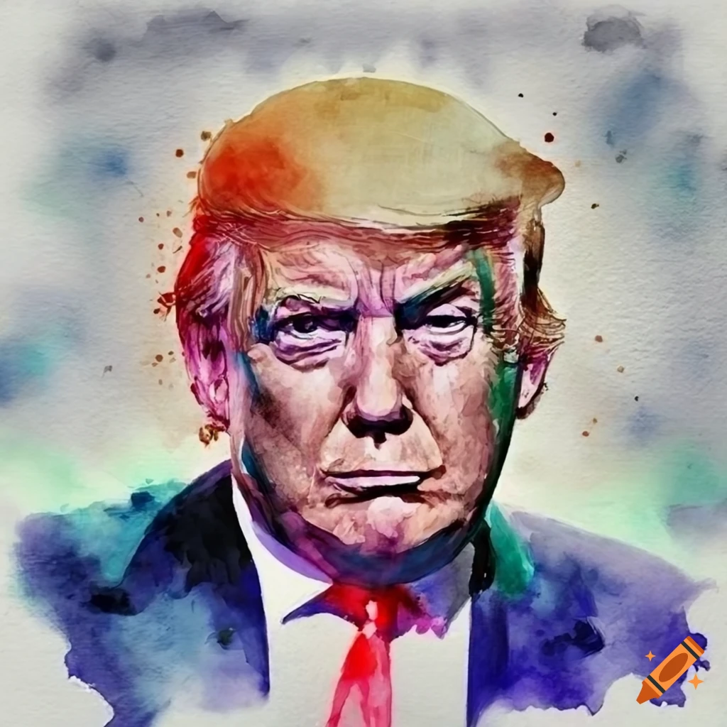 Sketch Of Donald Trump