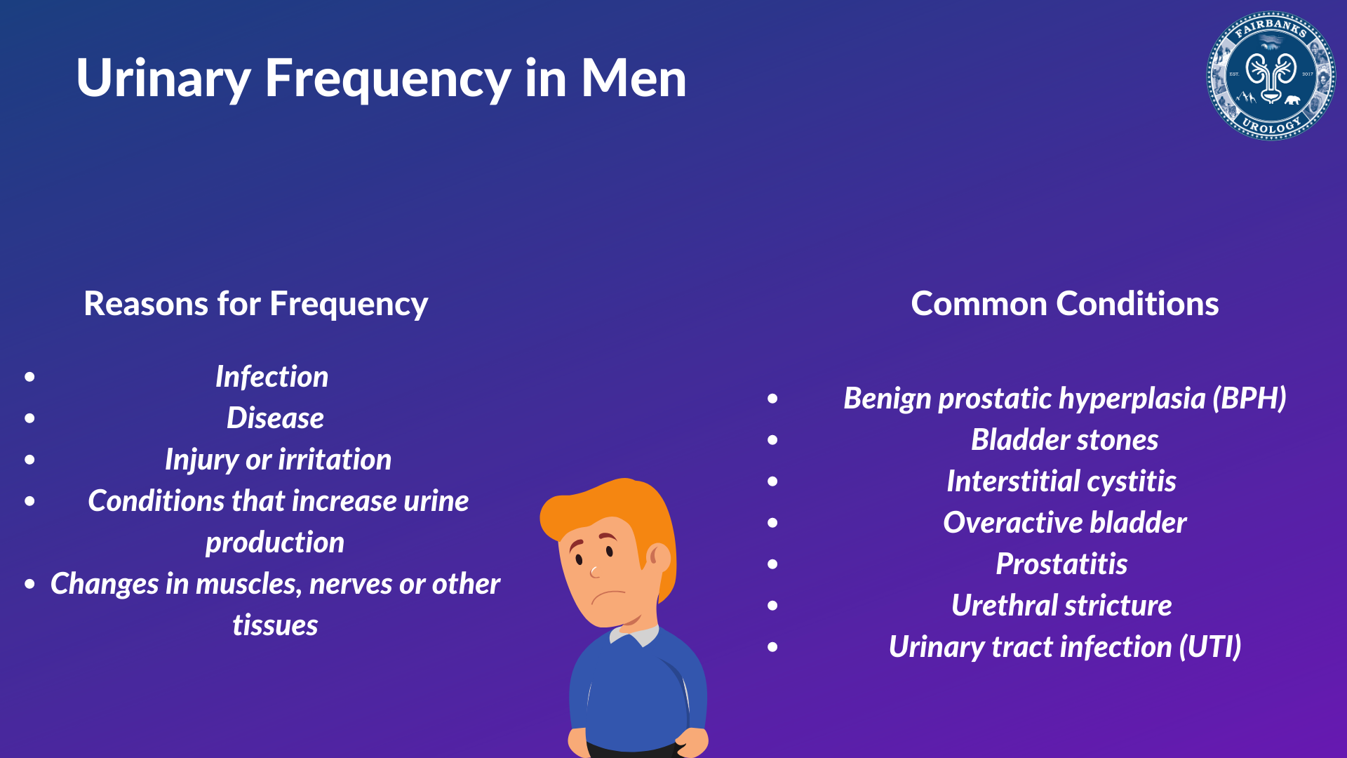 Slow Urination In Males