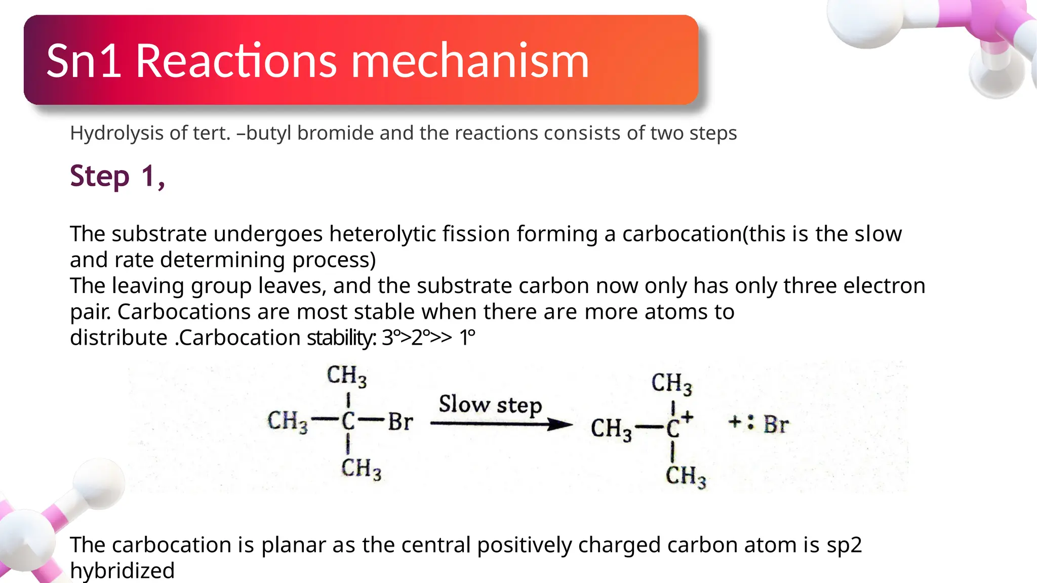 Sn1 Mechanism Ppt