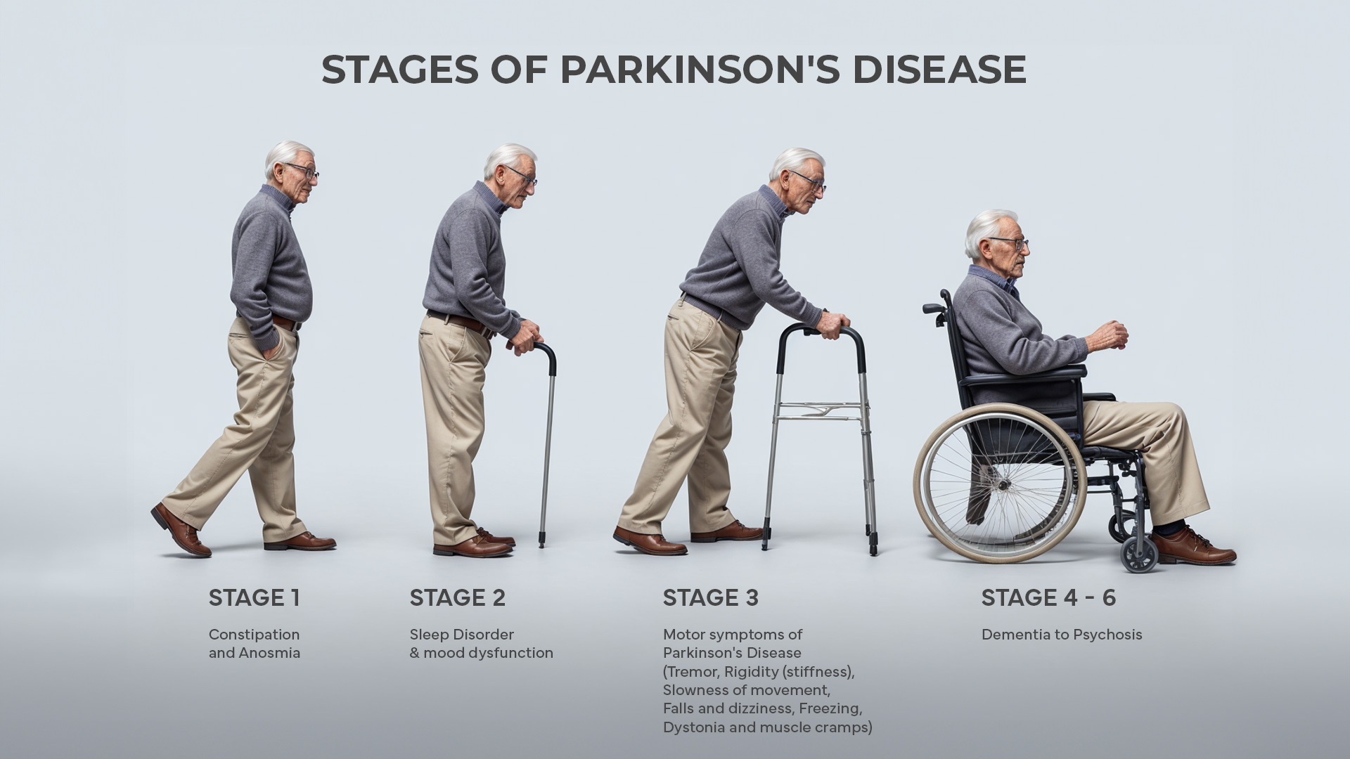 Stages Of Parkinson's Disease
