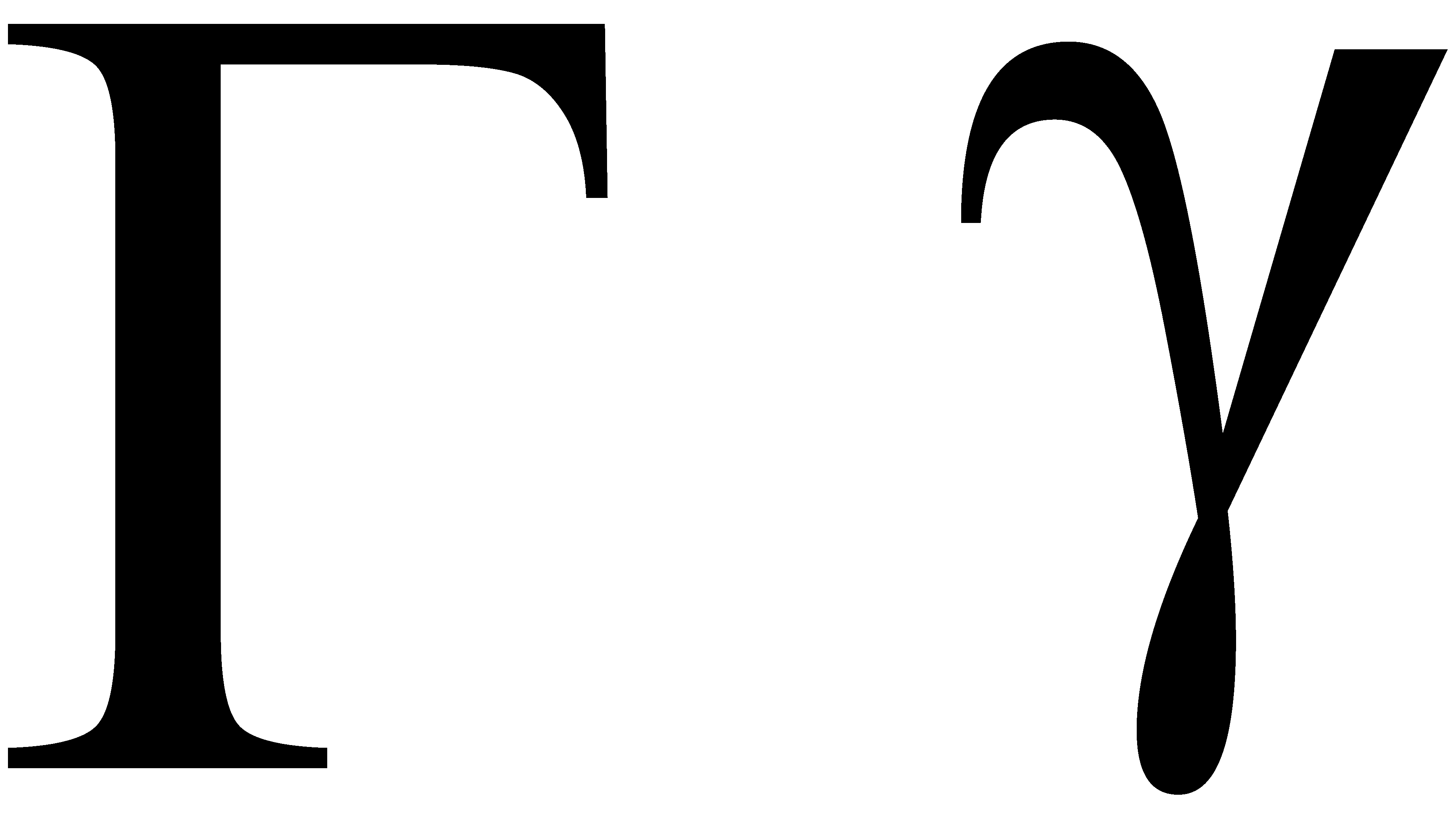 Symbol For Gamma